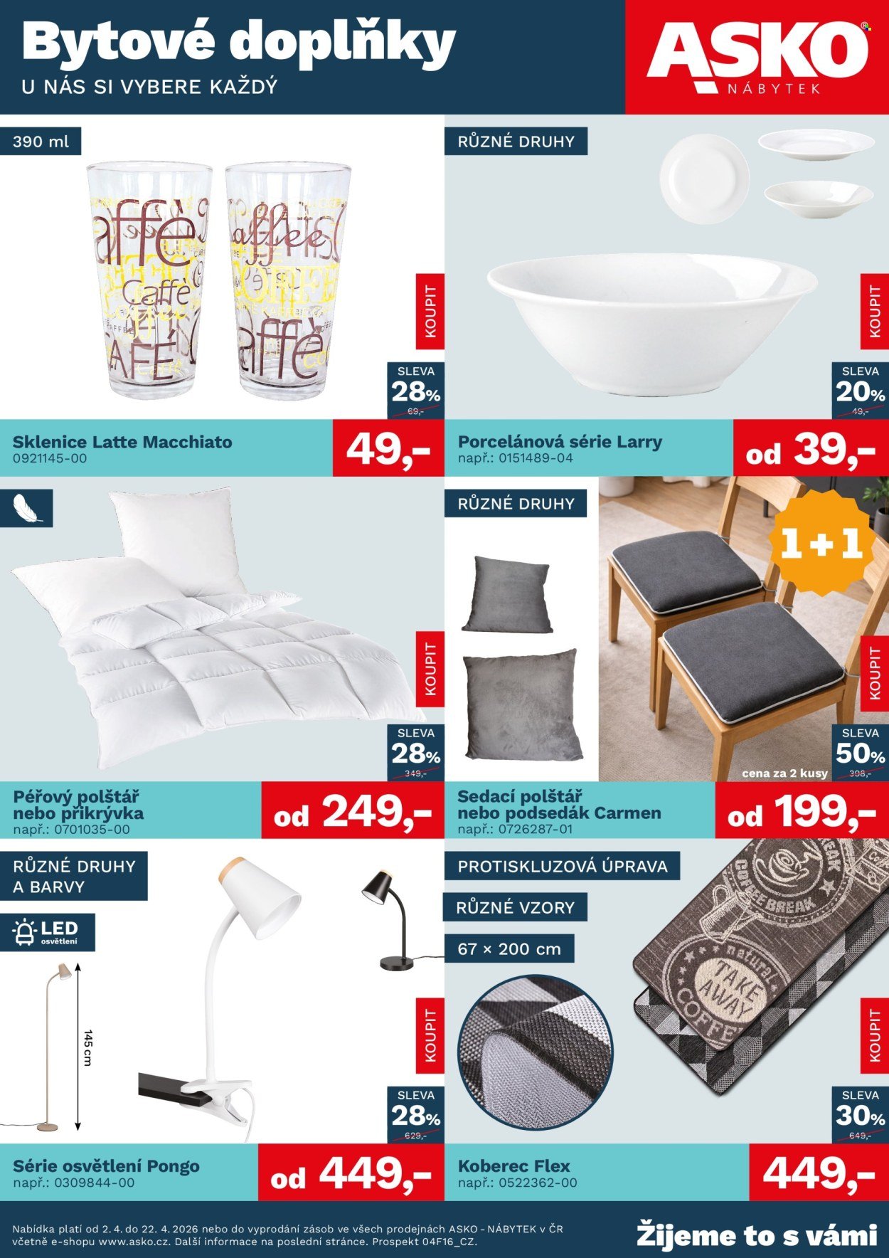 ASKO leták - Bytové doplňky (2026-04-02 - 2026-04-22)
