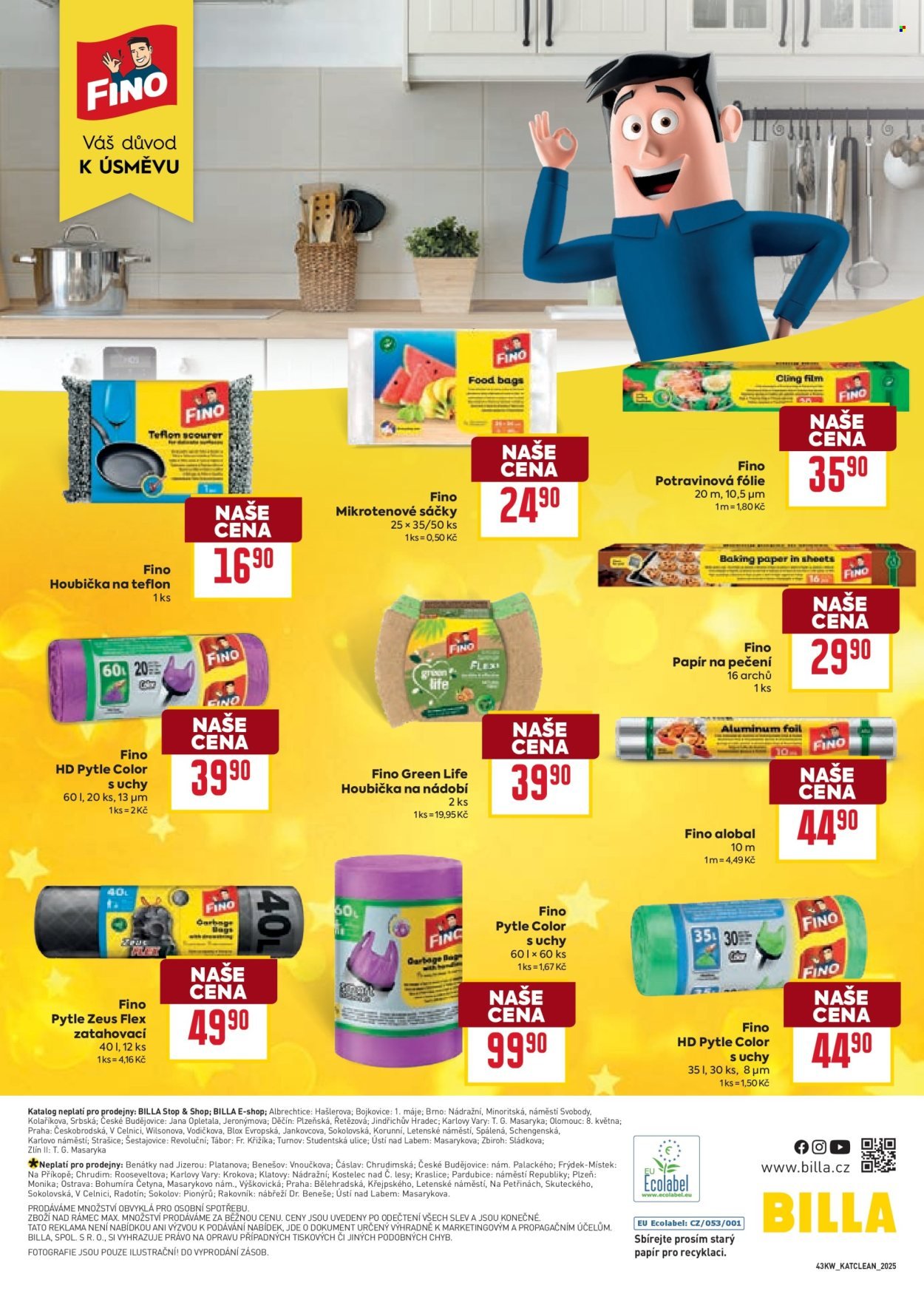 BILLA leták - Cleaning (2025-10-22 - 2025-12-02)