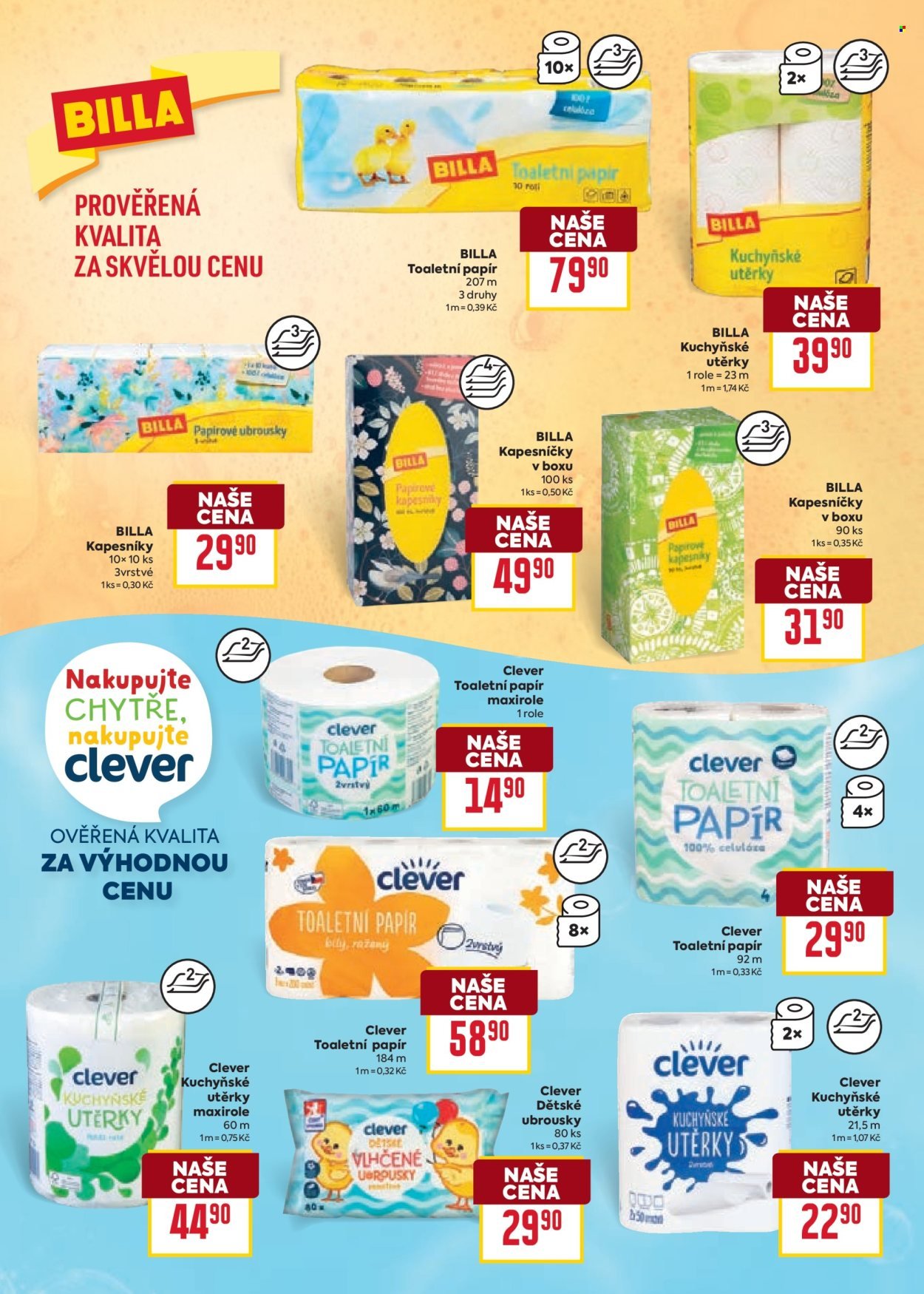 BILLA leták - Cleaning (2025-10-22 - 2025-12-02)