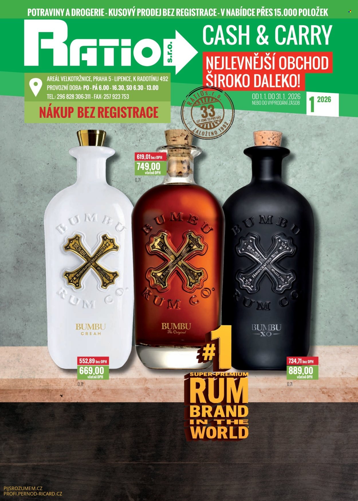 RATIO leták - Od čtvrtka 1.1.2026 (2026-01-01 - 2026-01-31)