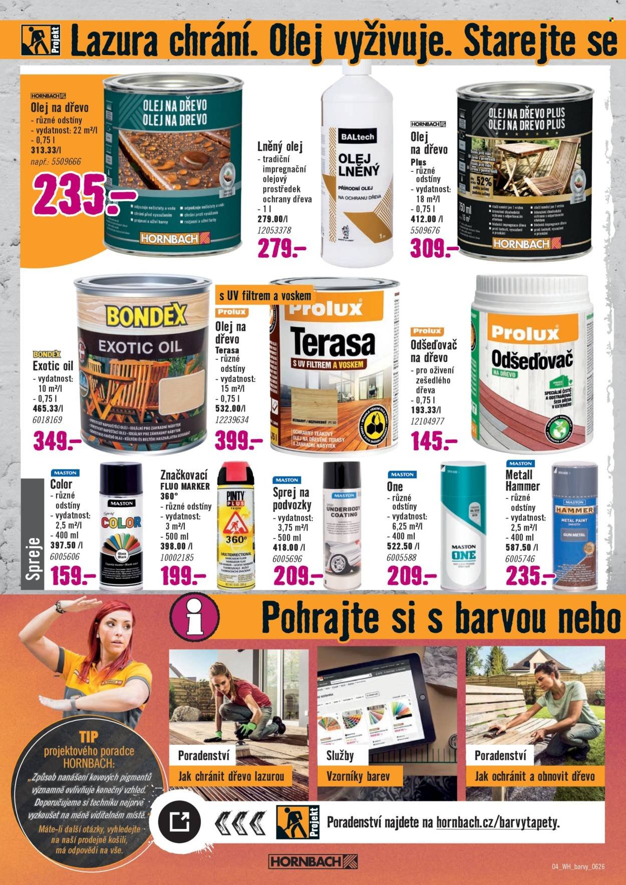 HORNBACH leták - Váš další projekt - Barvy