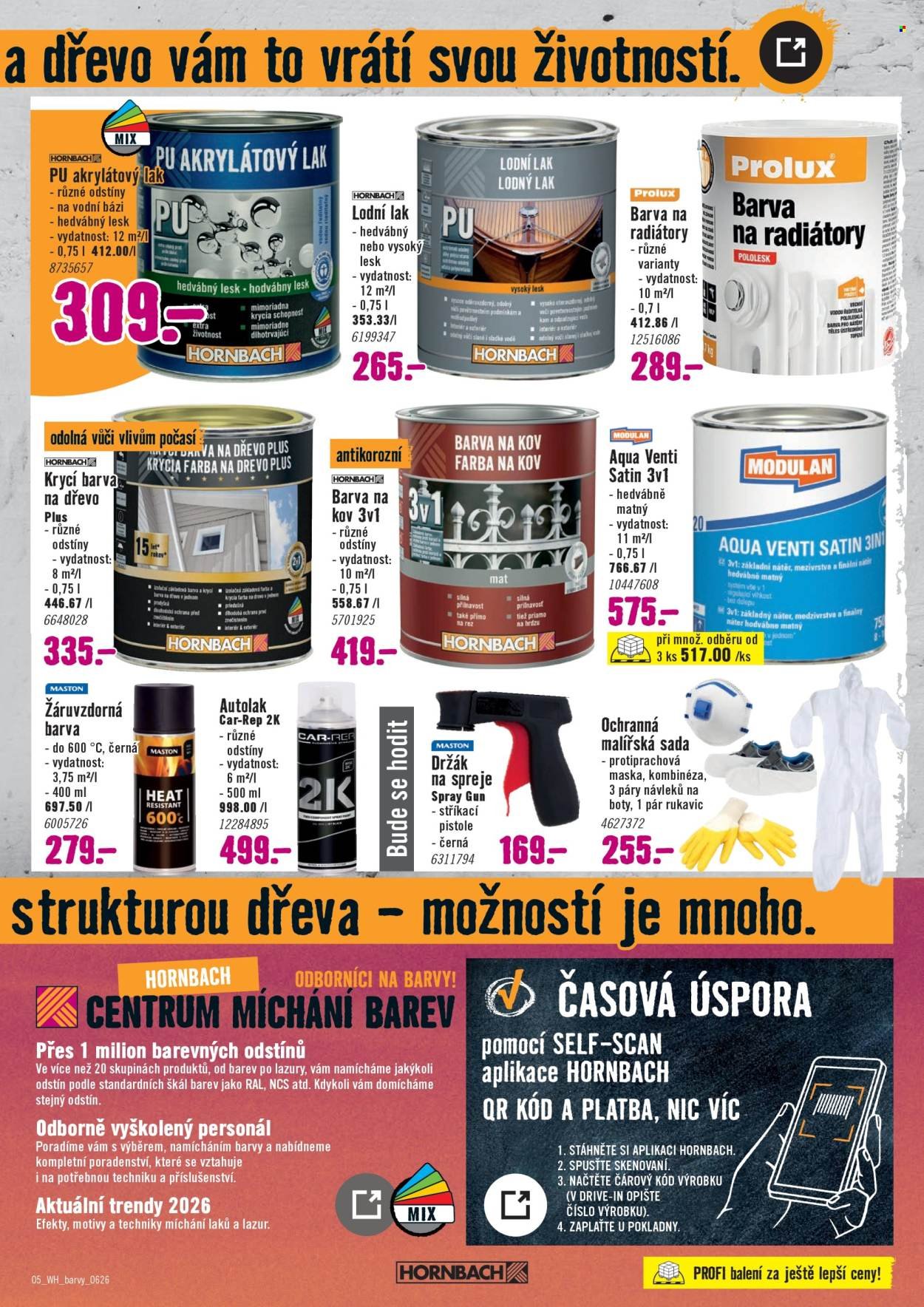 HORNBACH leták - Váš další projekt - Barvy