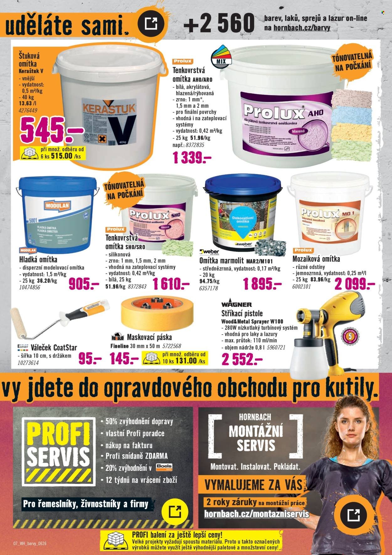 HORNBACH leták - Váš další projekt - Barvy