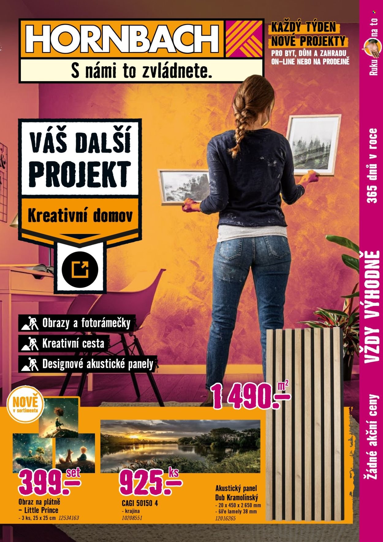 HORNBACH leták - Váš další projekt - Kreativní domov (2025-12-03 - 2025-12-17)