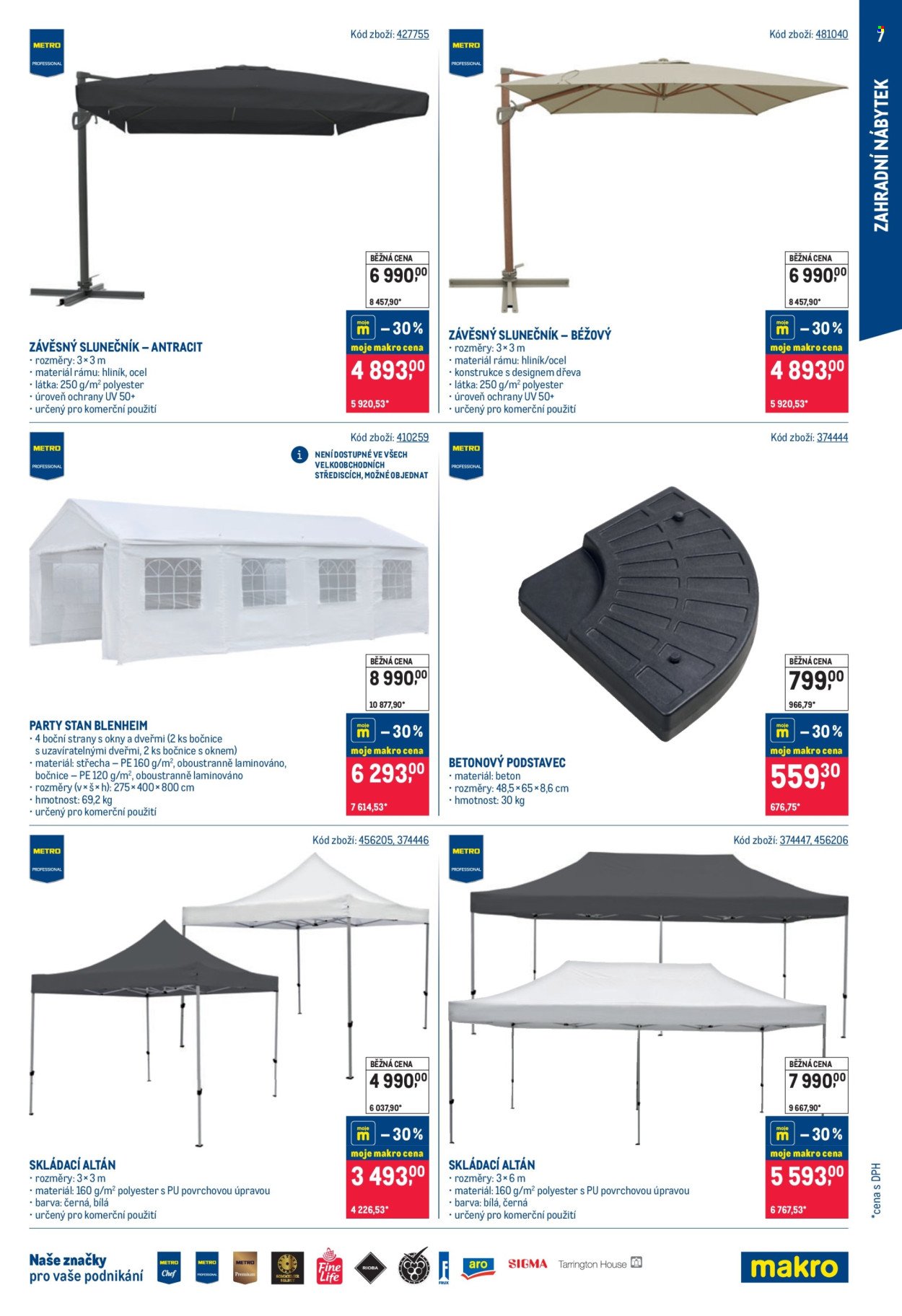 MAKRO leták - Venkovní vybavení 1 (2026-03-11 - 2026-04-07)
