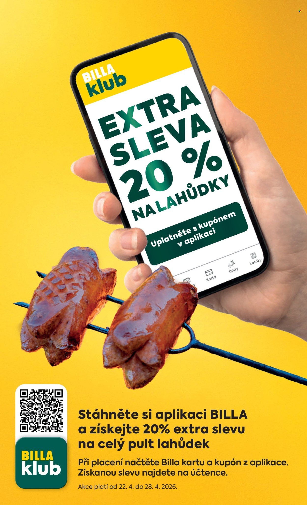 BILLA leták - Velký leták (2026-04-22 - 2026-04-28)