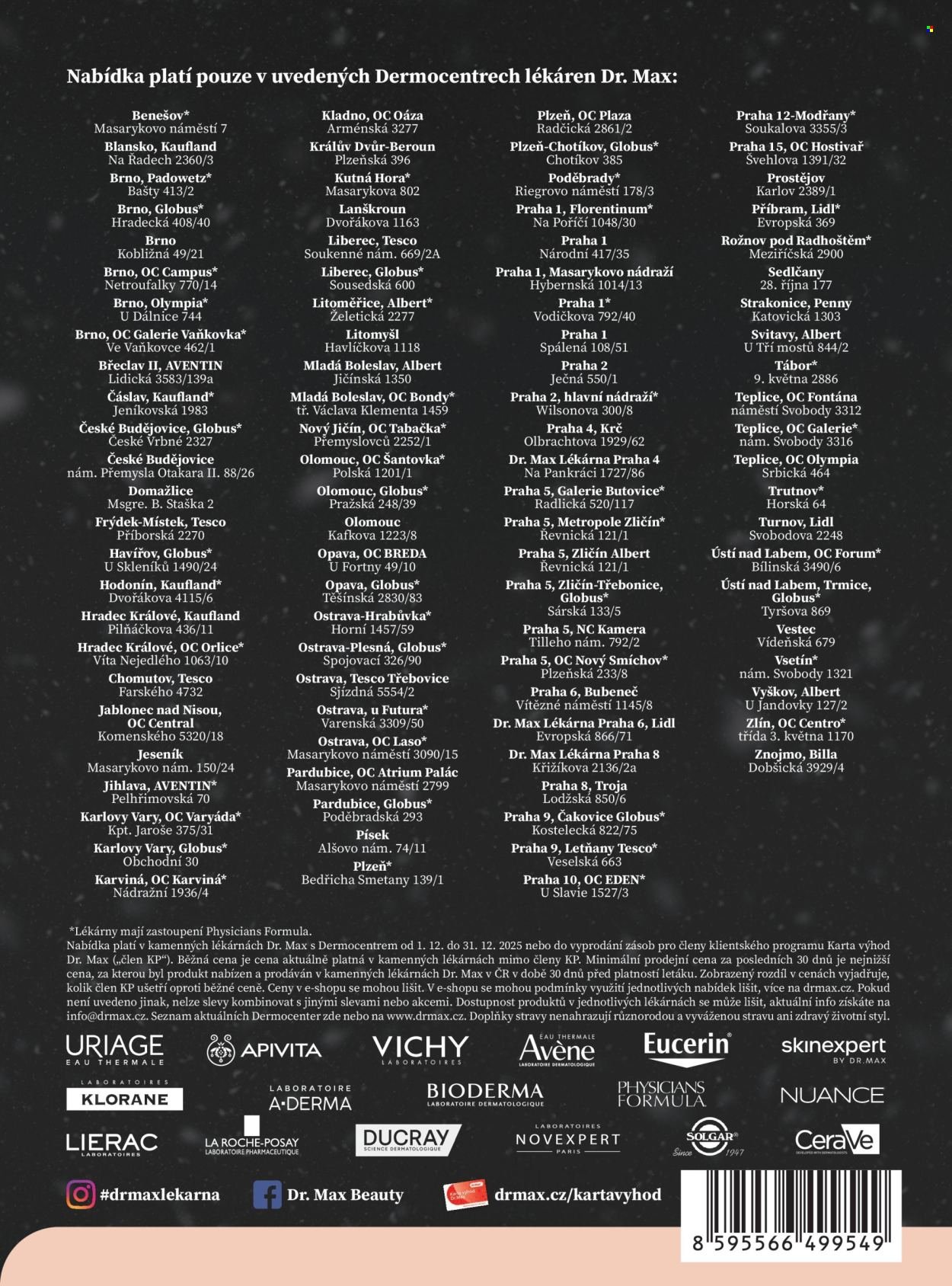 DR. MAX leták - Od pondělí 1.12.2025 (2025-12-01 - 2025-12-31)