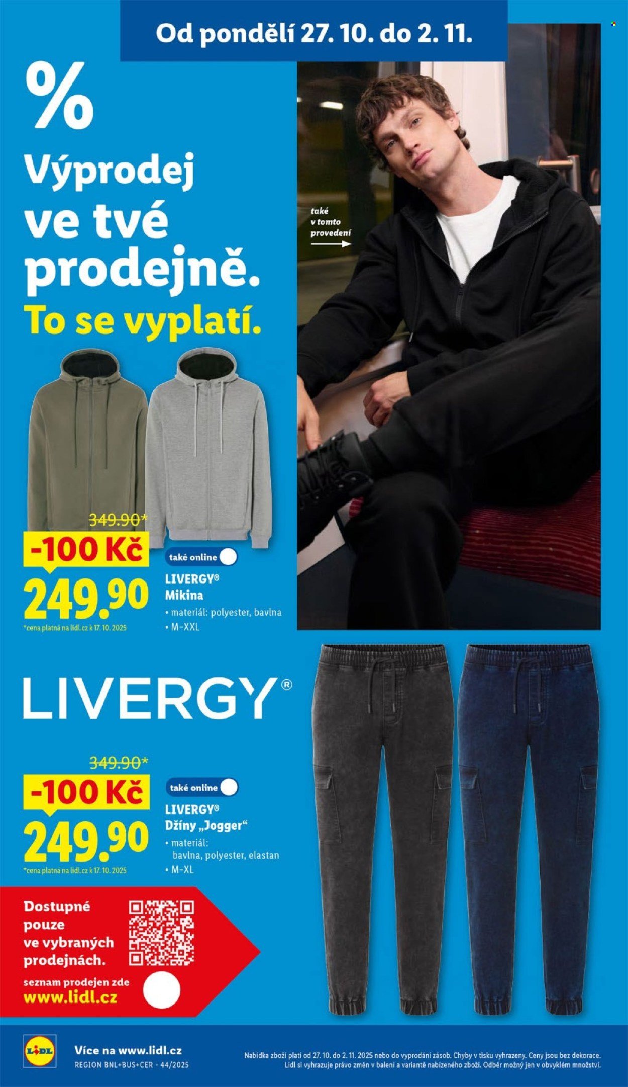 LIDL leták - Spotřební zboží (2025-10-27 - 2025-11-02)