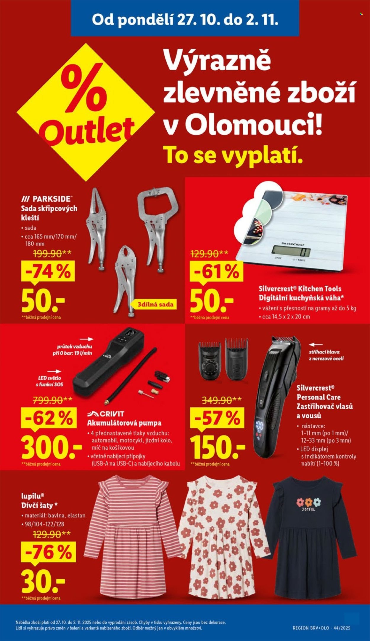 LIDL leták - Spotřební zboží (2025-10-27 - 2025-11-02)