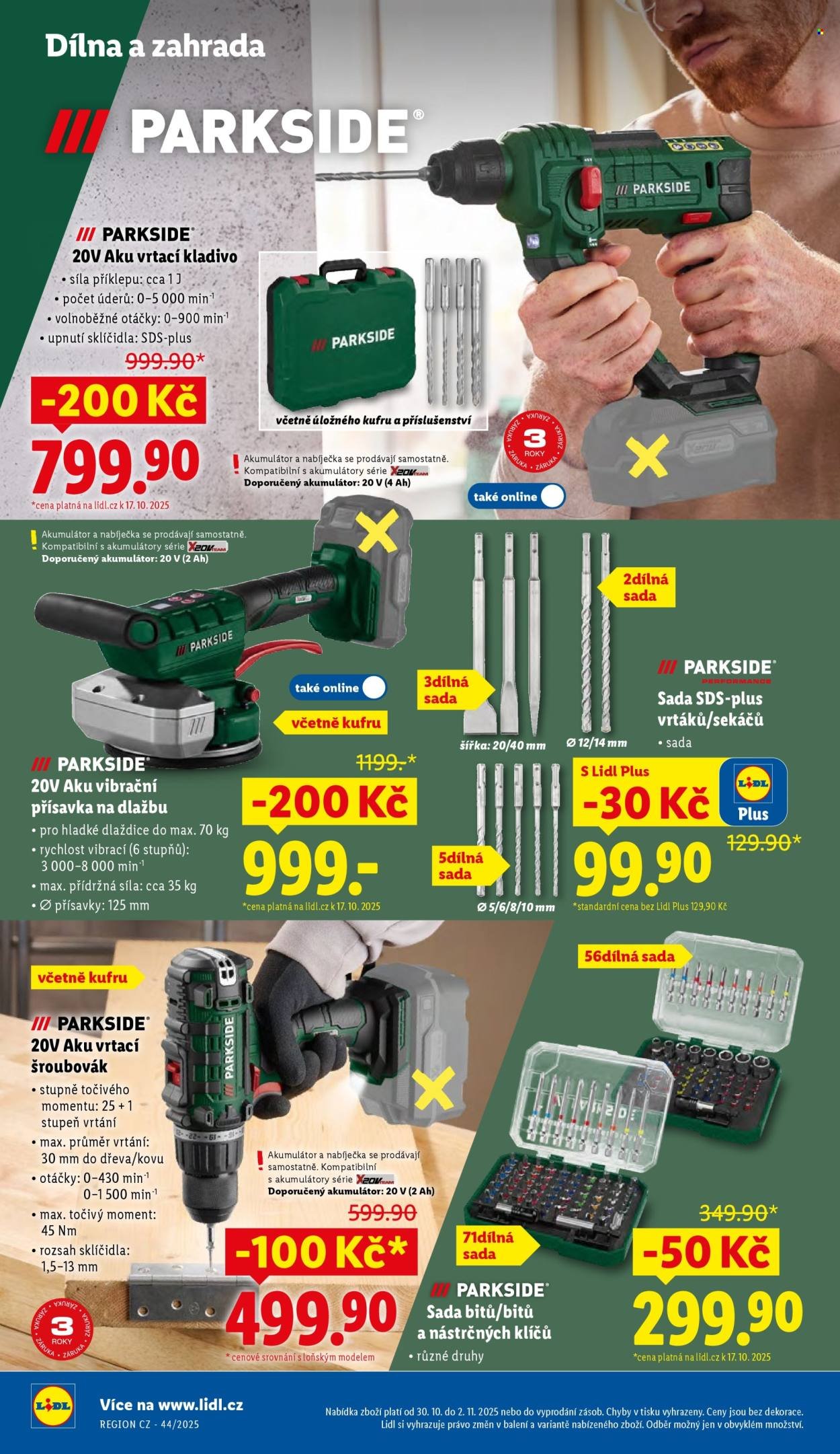 LIDL leták - Spotřební zboží (2025-10-27 - 2025-11-02)