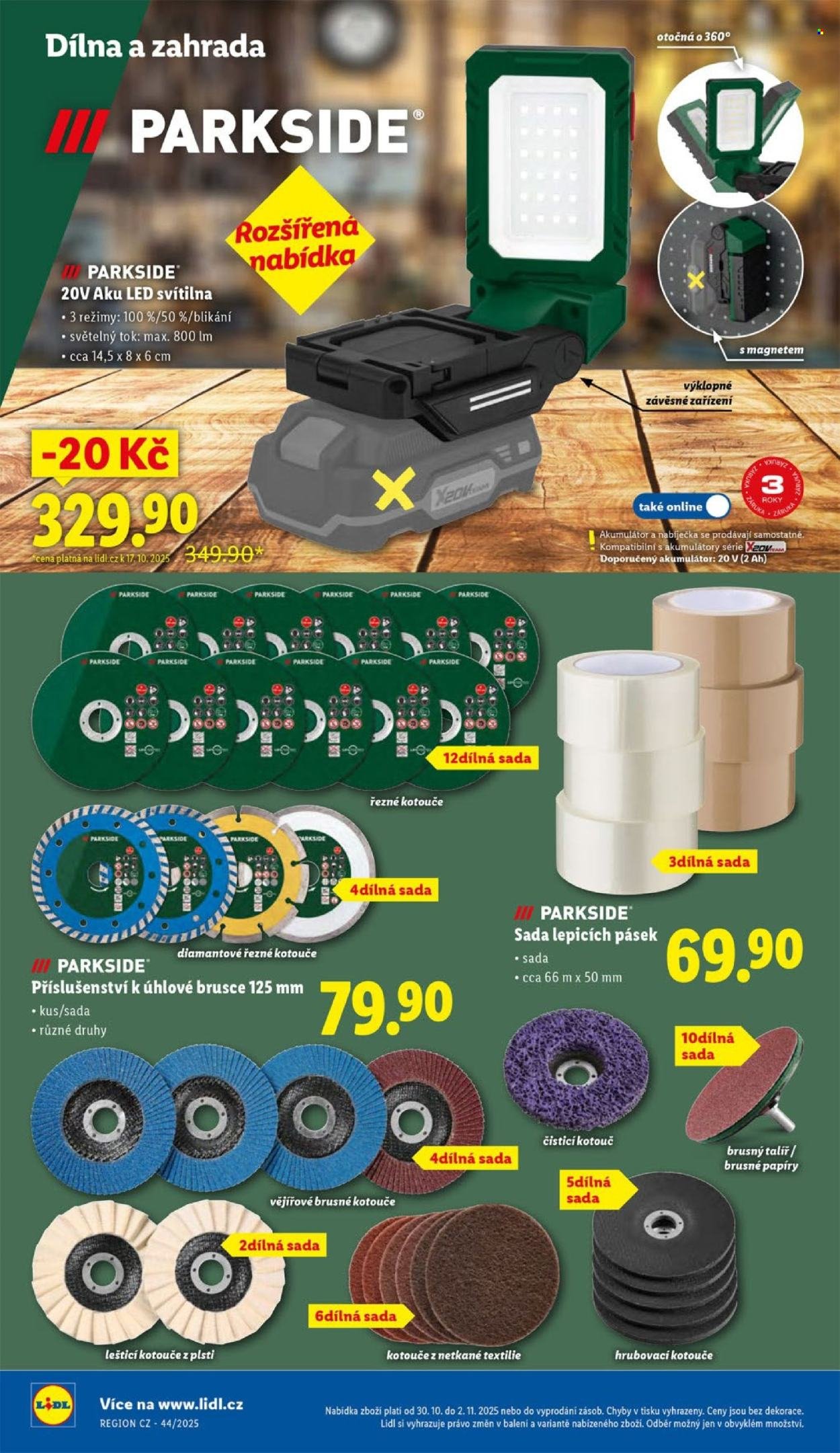 LIDL leták - Spotřební zboží (2025-10-27 - 2025-11-02)