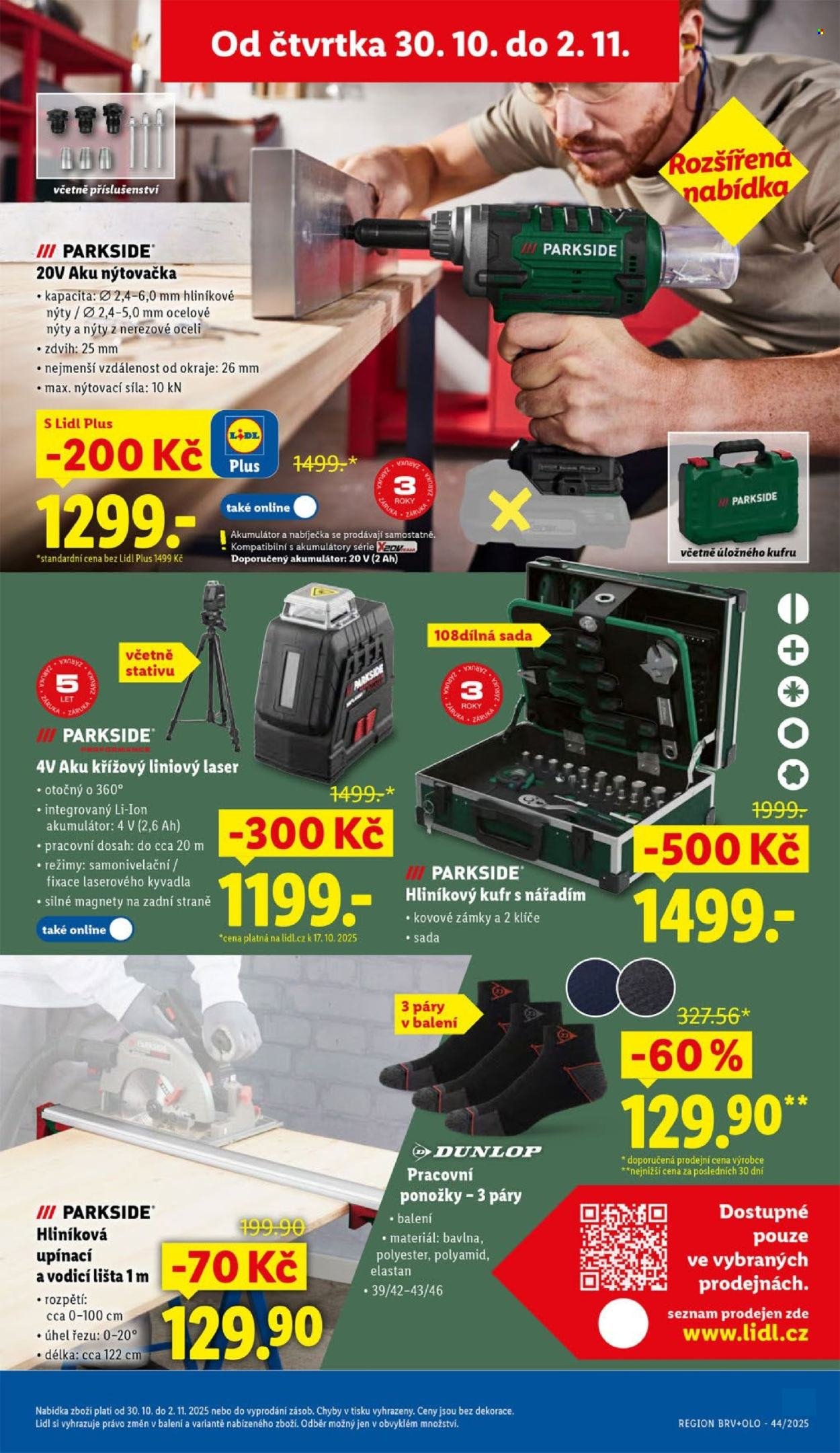 LIDL leták - Spotřební zboží (2025-10-27 - 2025-11-02)