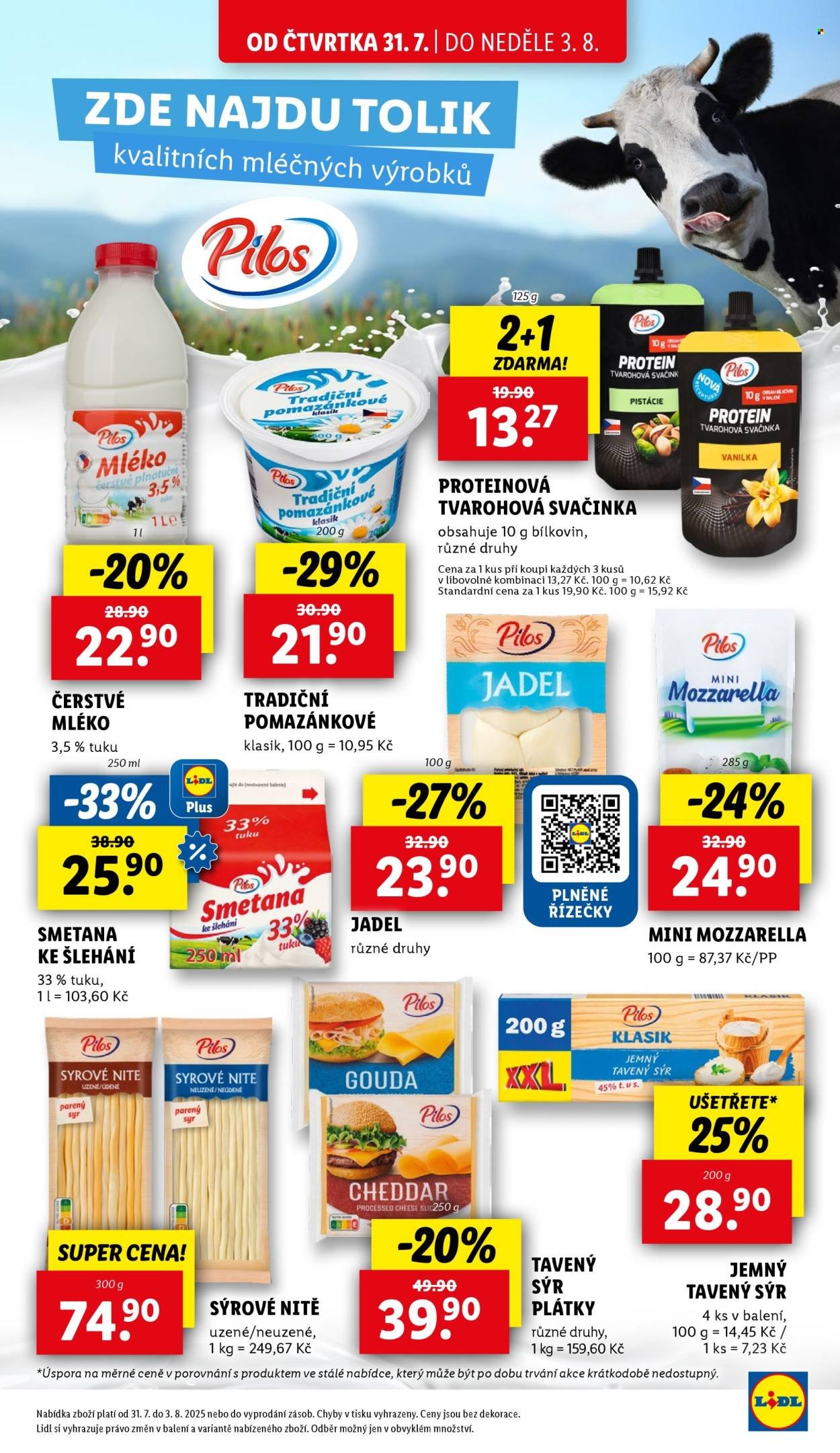 LIDL leták - Od čtvrtka 31.7.2025 (2025-07-31 - 2025-08-03)