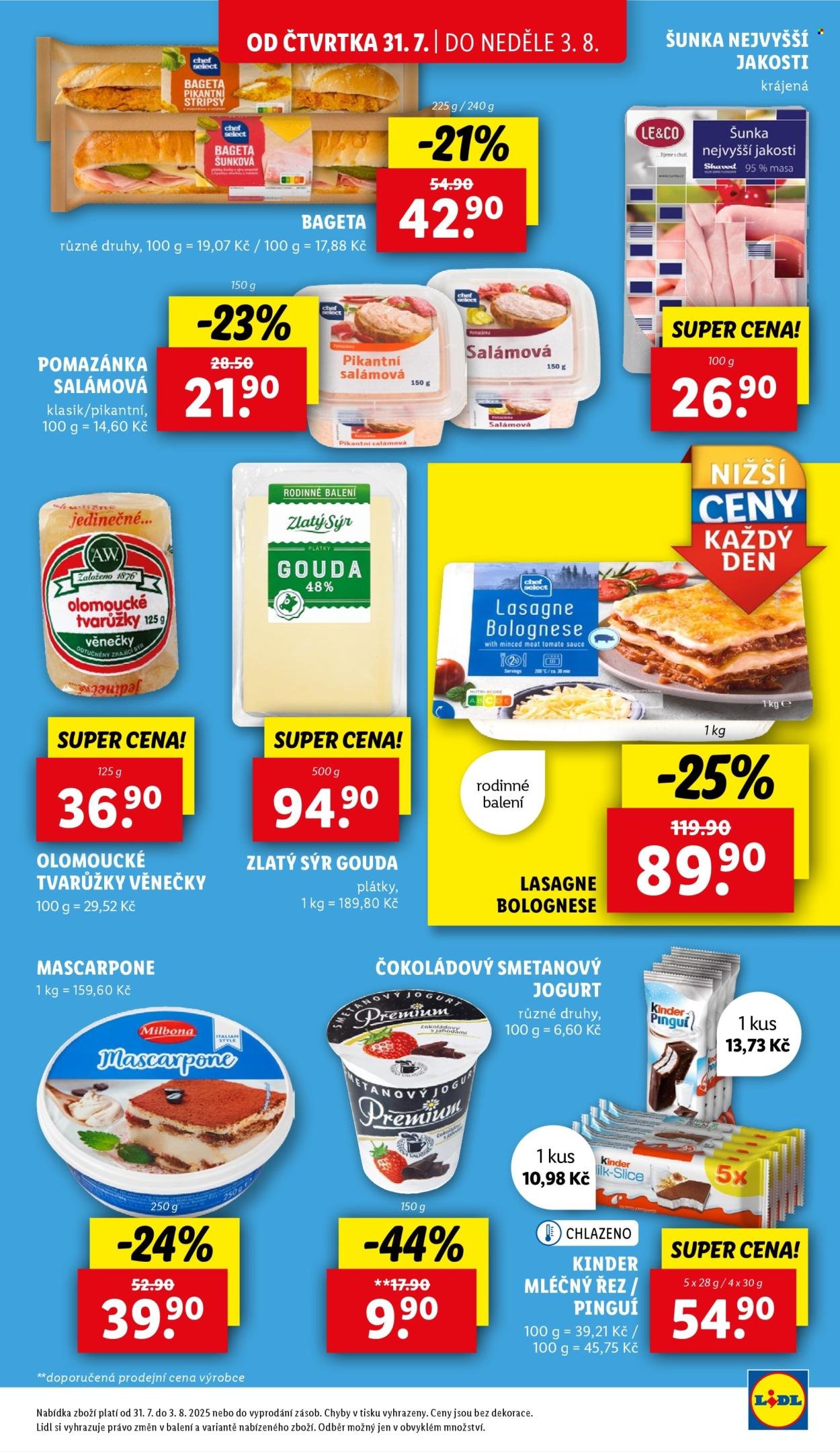 LIDL leták - Od čtvrtka 31.7.2025 (2025-07-31 - 2025-08-03)