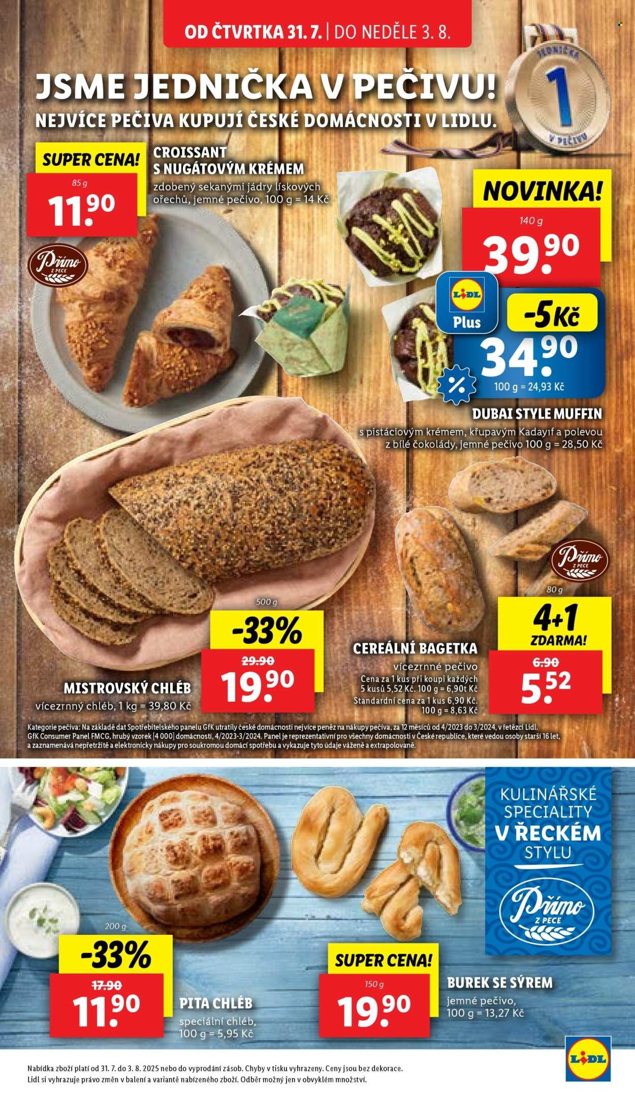 LIDL leták - Od čtvrtka 31.7.2025 (2025-07-31 - 2025-08-03)