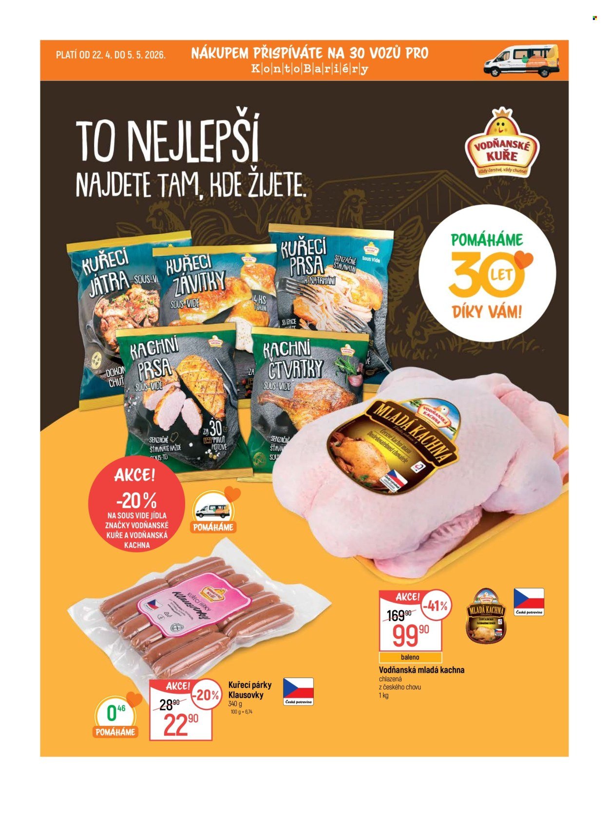 GLOBUS leták - Od středy 22.4.2026 (2026-04-22 - 2026-04-28)