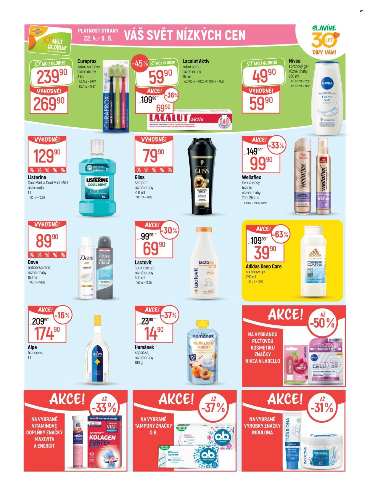 GLOBUS leták - Od středy 22.4.2026 (2026-04-22 - 2026-04-28)