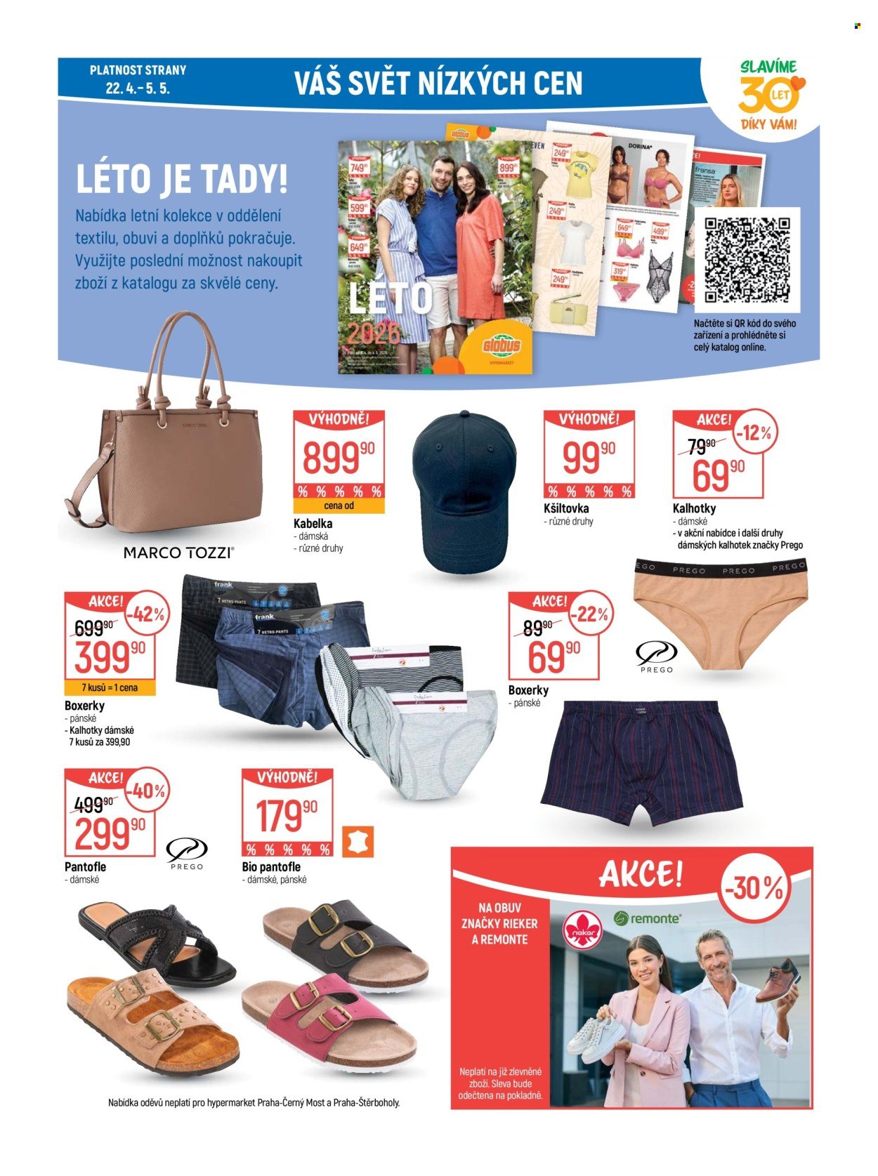 GLOBUS leták - Od středy 22.4.2026 (2026-04-22 - 2026-04-28)
