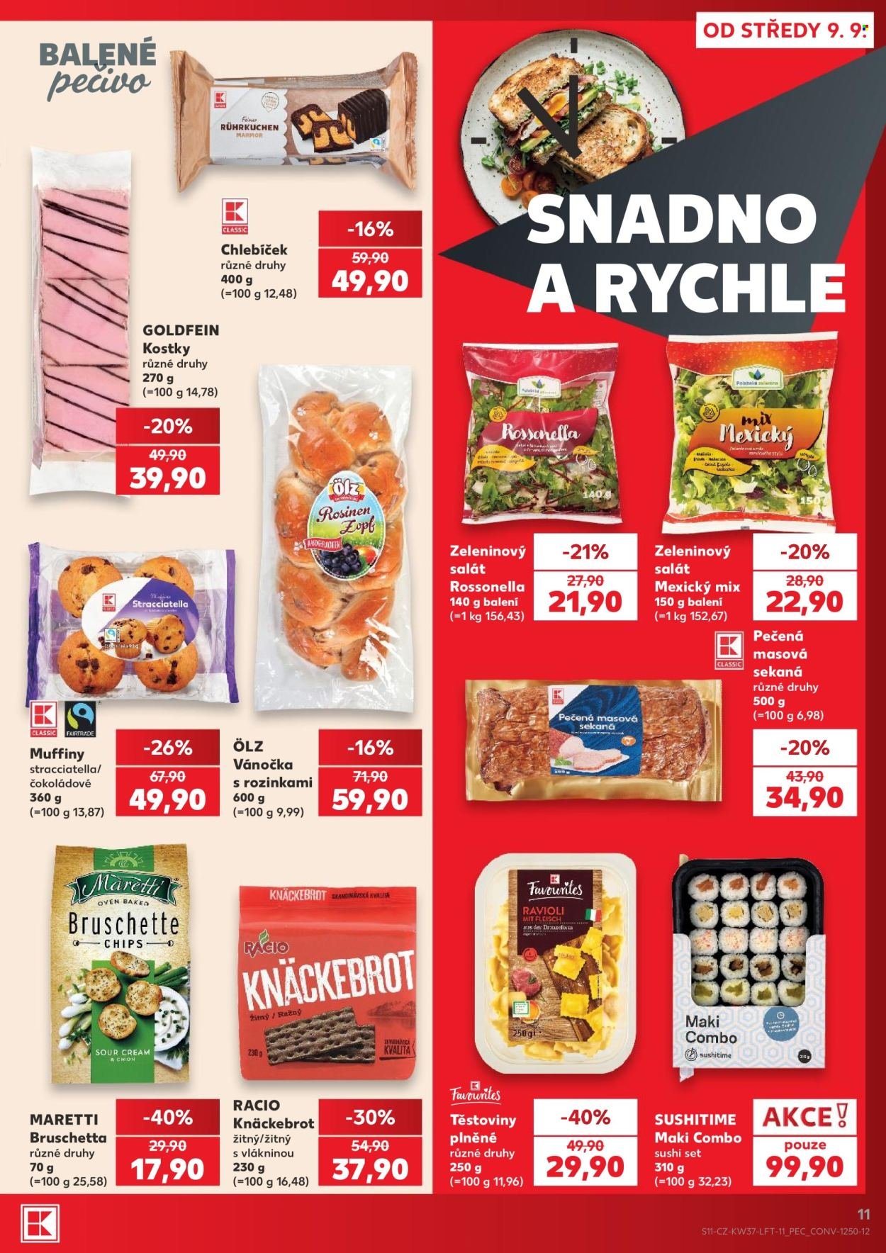 KAUFLAND leták - Od středy 9.9.2026