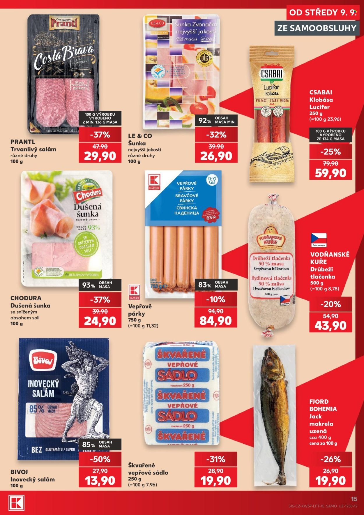 KAUFLAND leták - Od středy 9.9.2026