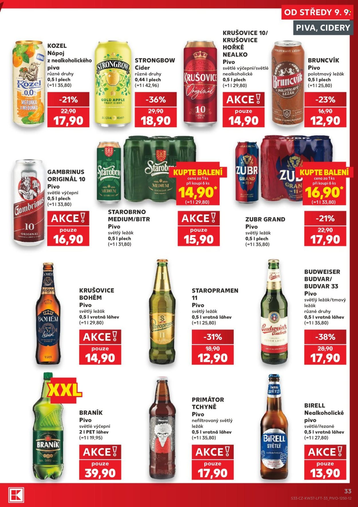KAUFLAND leták - Od středy 9.9.2026