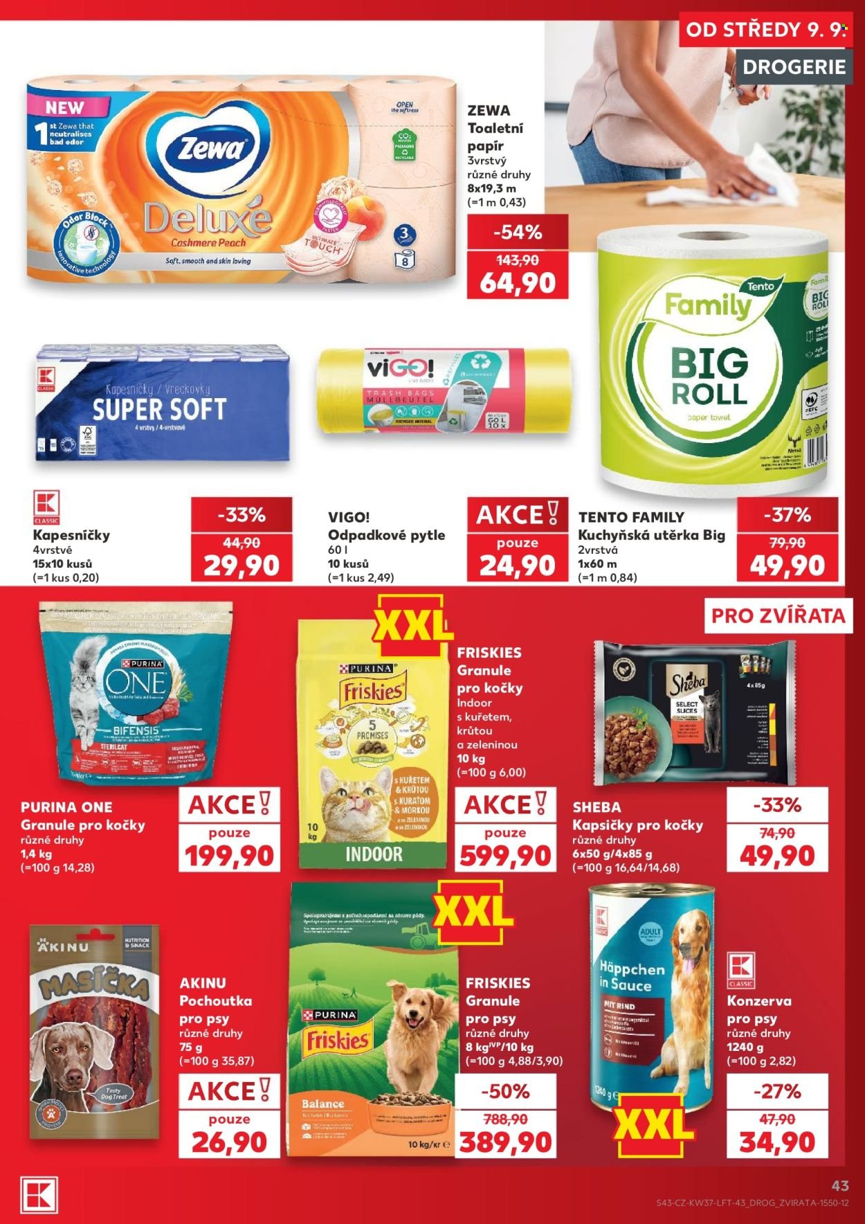KAUFLAND leták - Od středy 9.9.2026