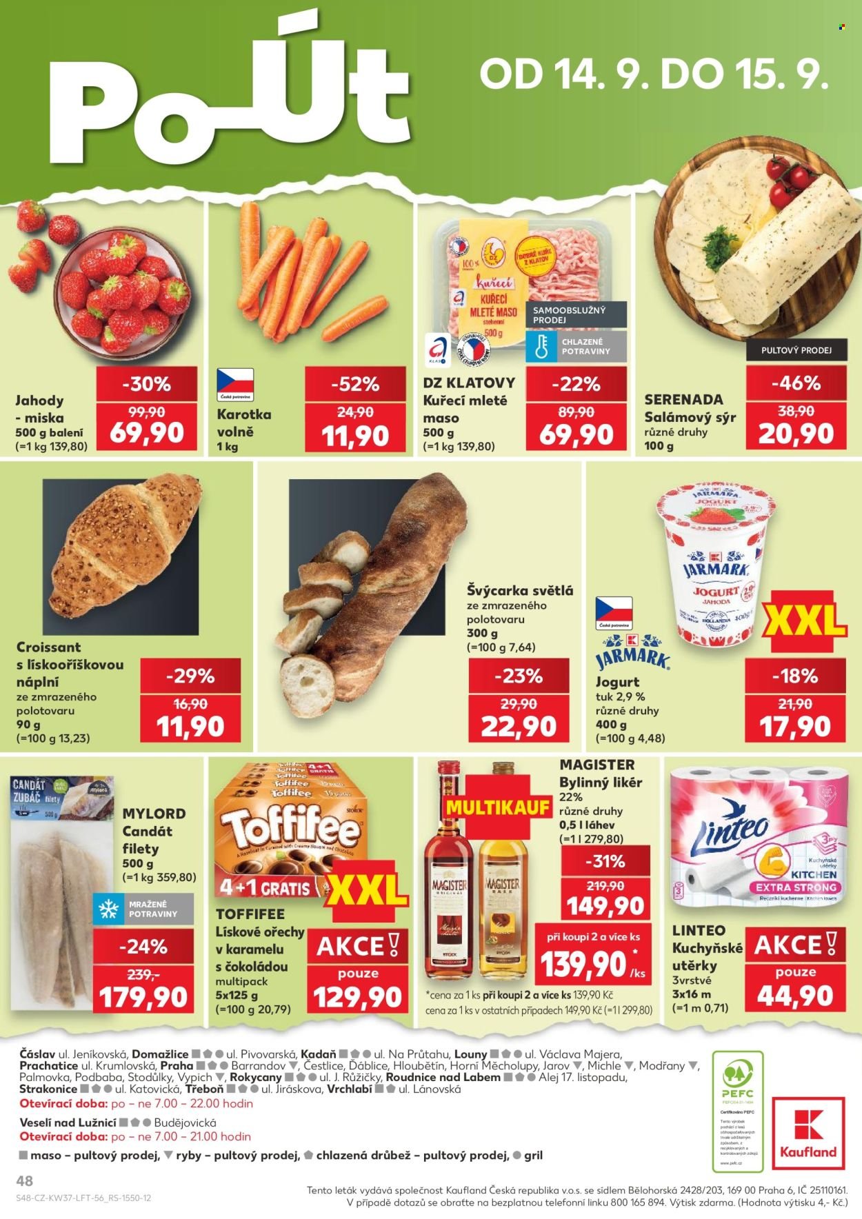KAUFLAND leták - Od středy 9.9.2026