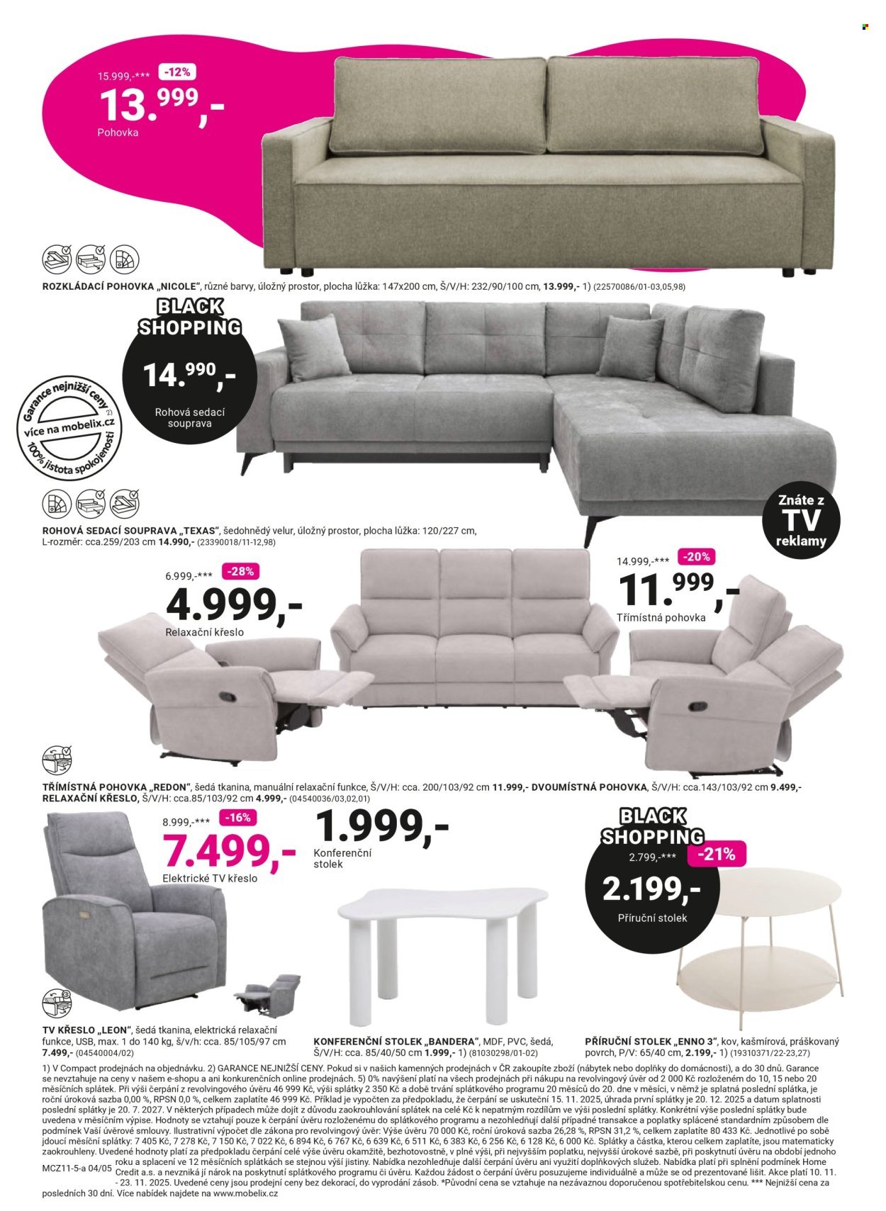 MÖBELIX leták - Black Shopping (2025-11-10 - 2025-11-23)