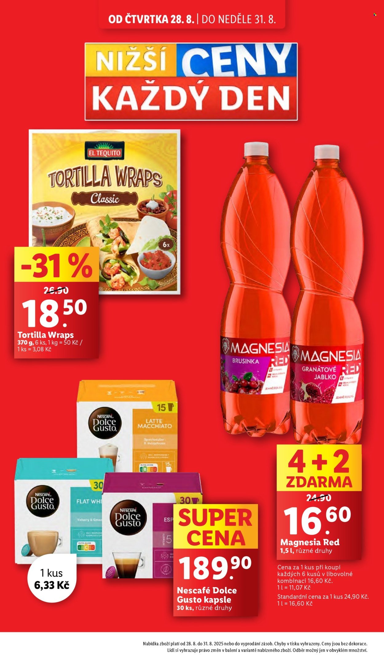 LIDL leták - Od čtvrtka 28.8.2025 (2025-08-28 - 2025-08-31)