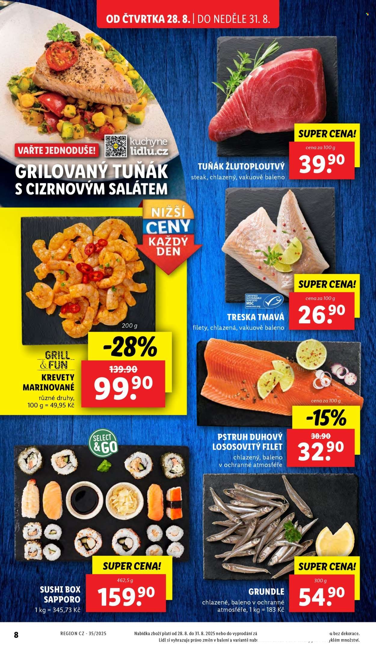 LIDL leták - Od čtvrtka 28.8.2025 (2025-08-28 - 2025-08-31)