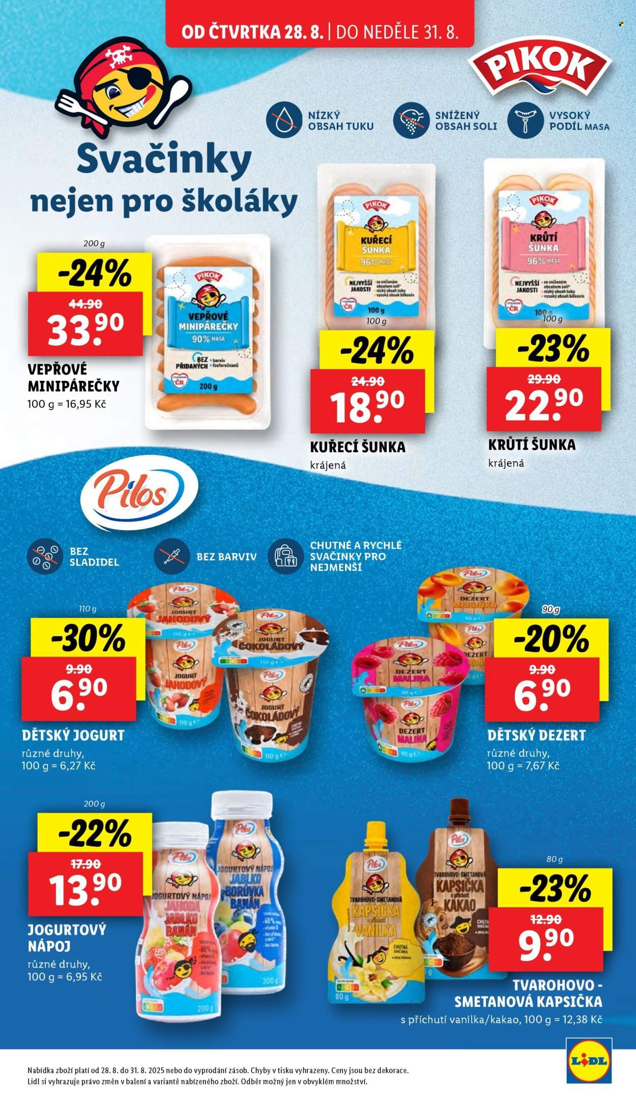 LIDL leták - Od čtvrtka 28.8.2025 (2025-08-28 - 2025-08-31)