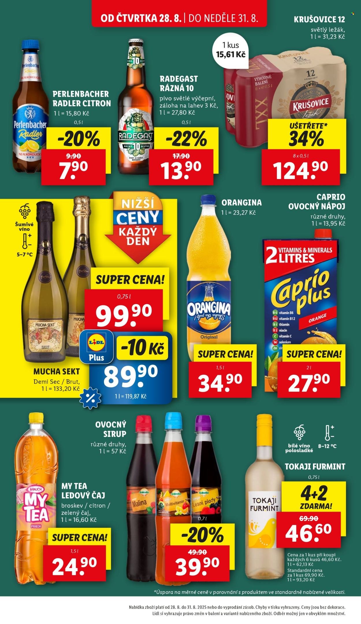 LIDL leták - Od čtvrtka 28.8.2025 (2025-08-28 - 2025-08-31)