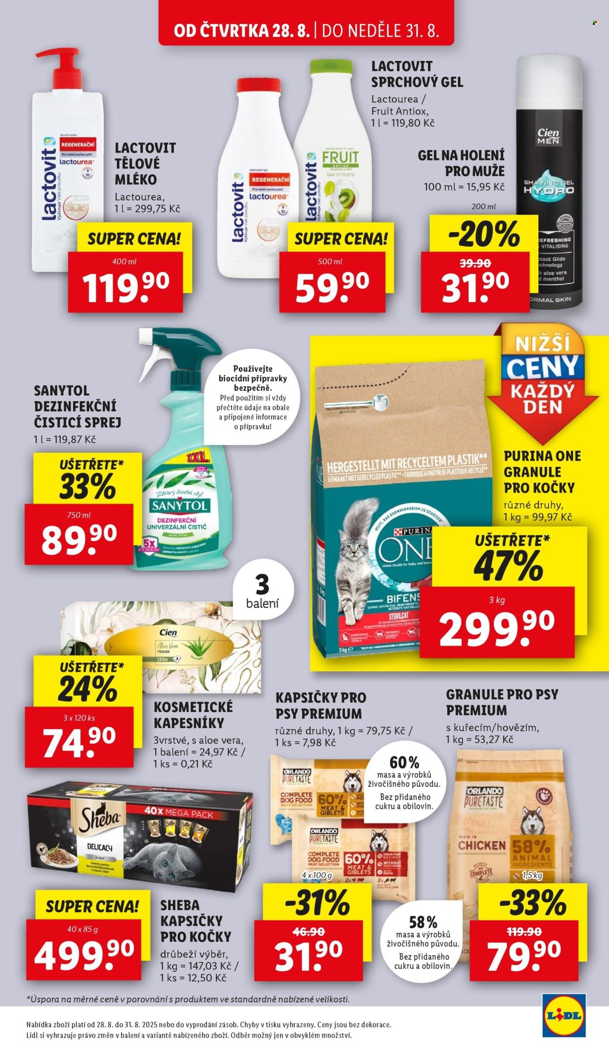 LIDL leták - Od čtvrtka 28.8.2025 (2025-08-28 - 2025-08-31)