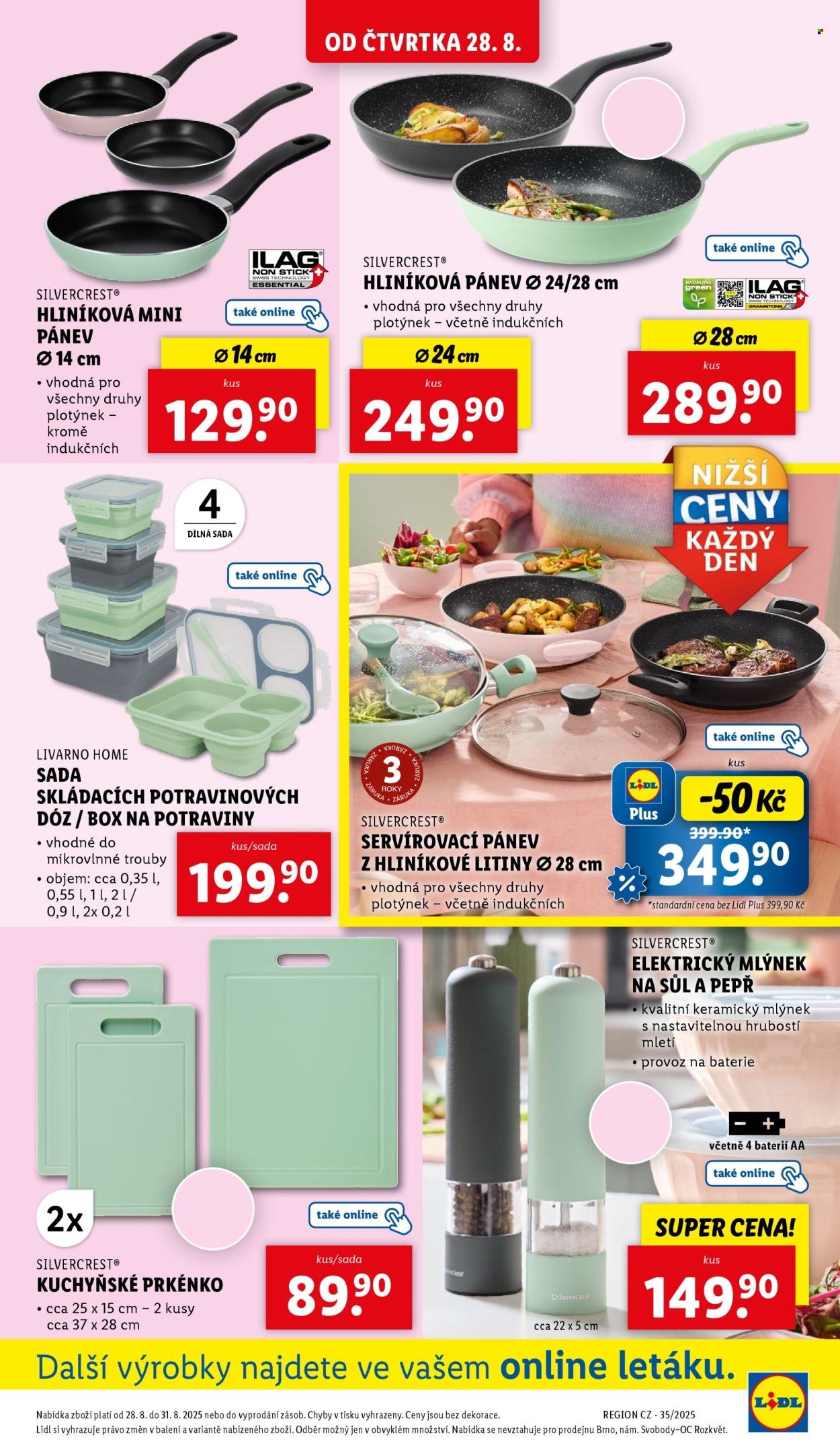 LIDL leták - Od čtvrtka 28.8.2025 (2025-08-28 - 2025-08-31)