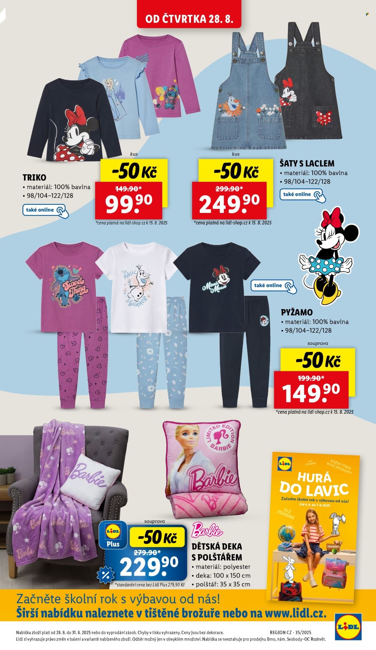 LIDL leták - Od čtvrtka 28.8.2025 (2025-08-28 - 2025-08-31)