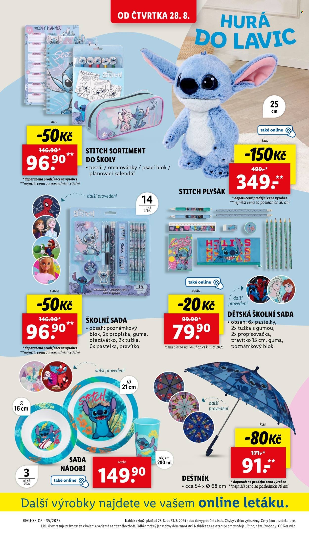 LIDL leták - Od čtvrtka 28.8.2025 (2025-08-28 - 2025-08-31)