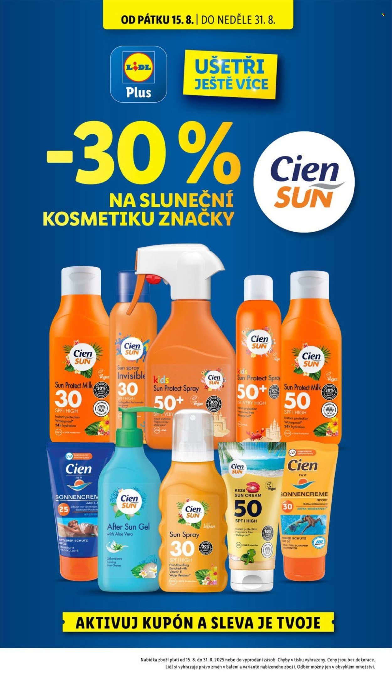 LIDL leták - Od čtvrtka 28.8.2025 (2025-08-28 - 2025-08-31)