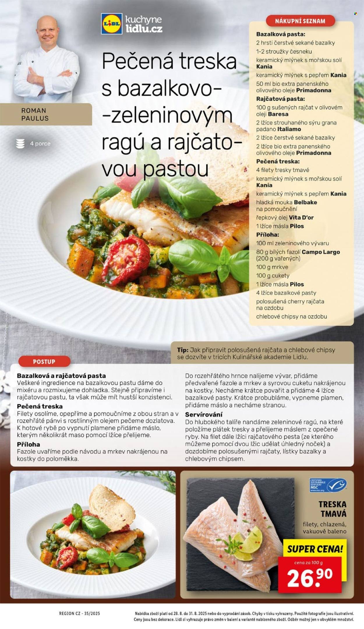 LIDL leták - Od čtvrtka 28.8.2025 (2025-08-28 - 2025-08-31)