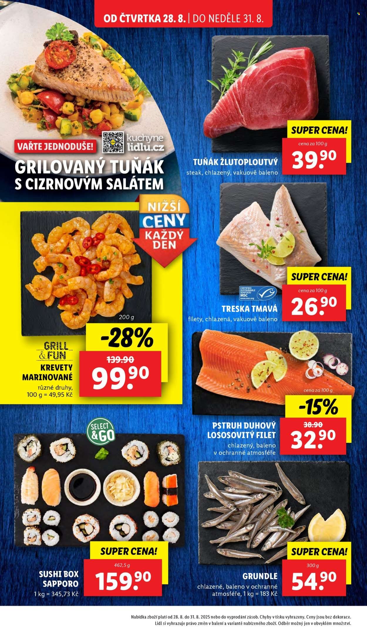LIDL leták - Od čtvrtka 28.8.2025 (2025-08-28 - 2025-08-31)