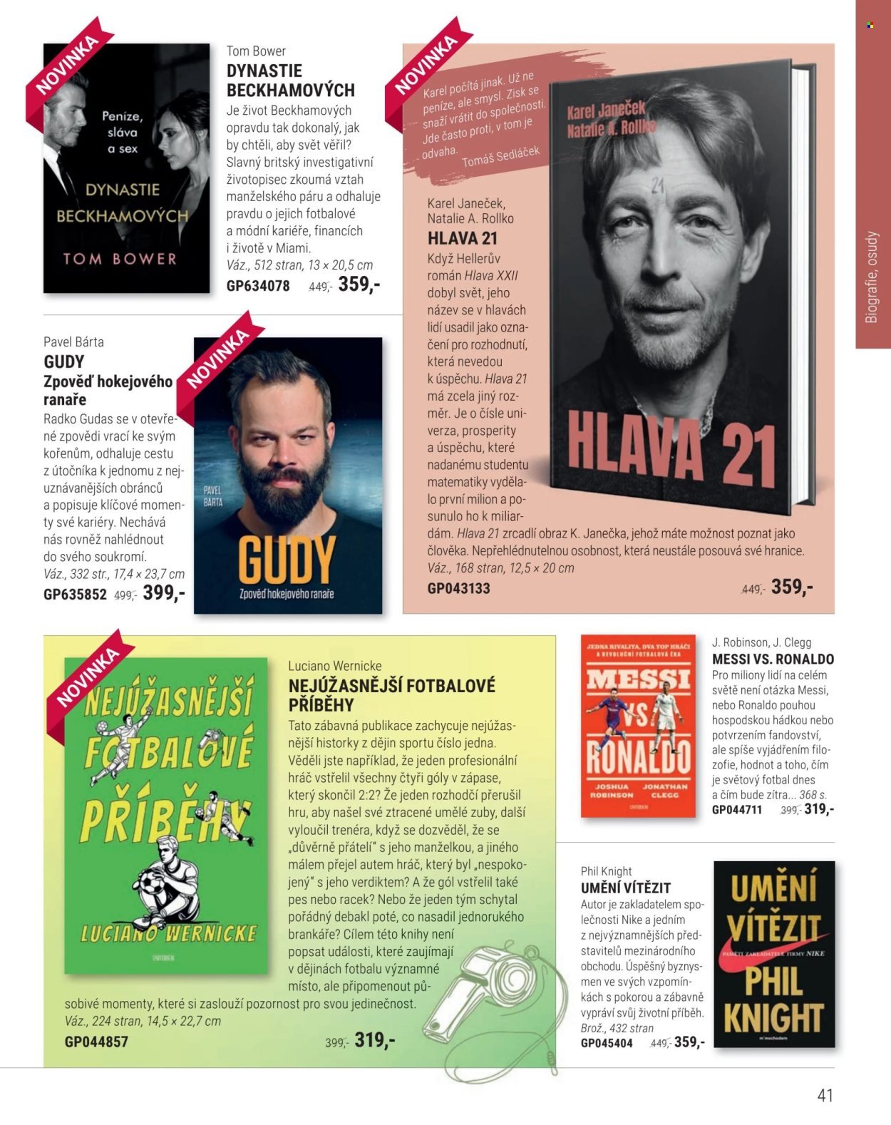 KNIŽNÍ KLUB leták - Od pondělí 1.9.2025 (2025-09-01 - 2025-10-31)