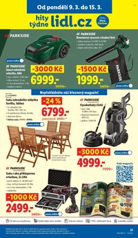 LIDL leták - Hity týdne se slevou až 3000 Kč (2026-03-09 - 2026-03-15)