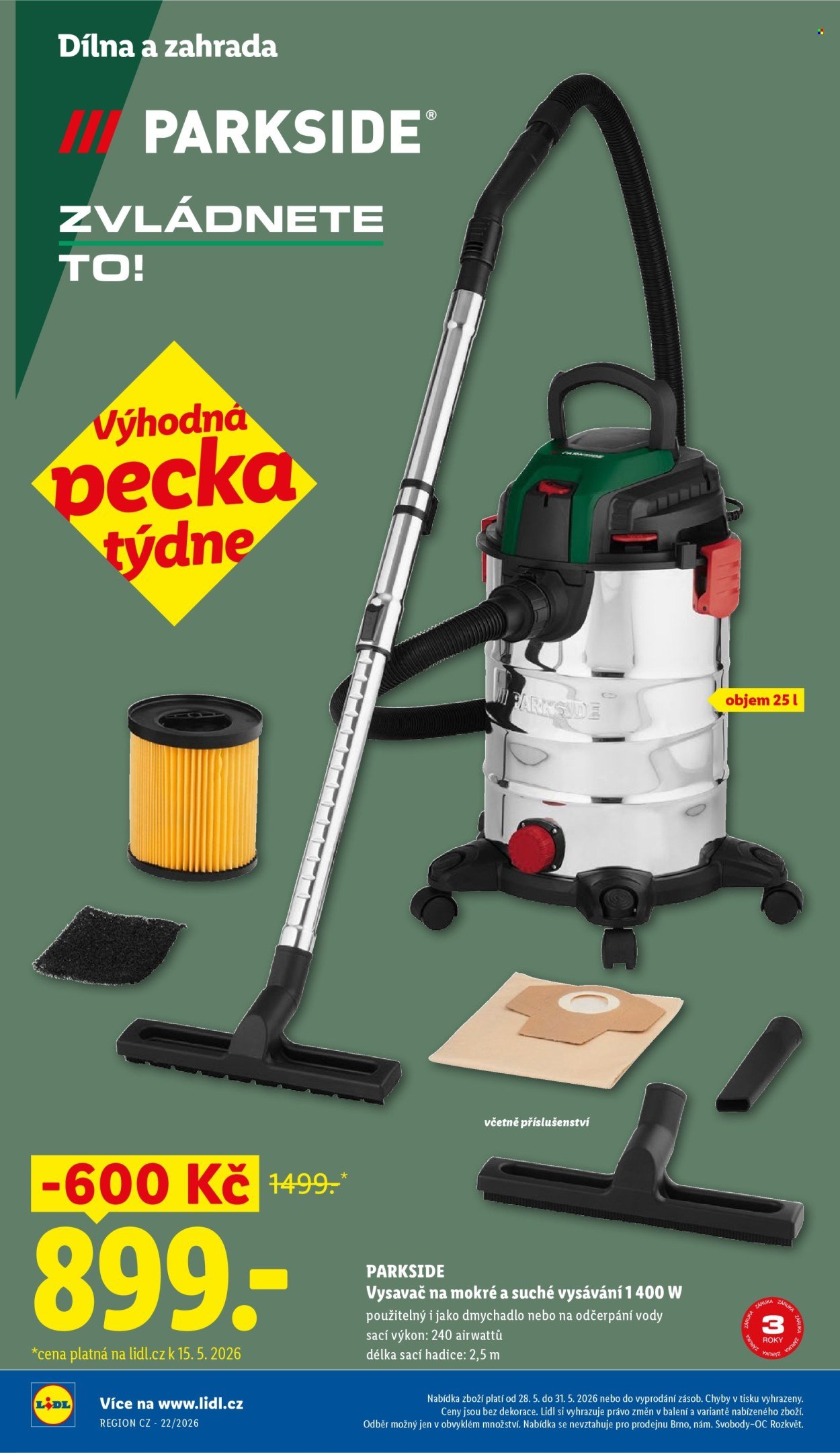 LIDL leták - Spotřební zboží (2026-05-25 - 2026-05-31)