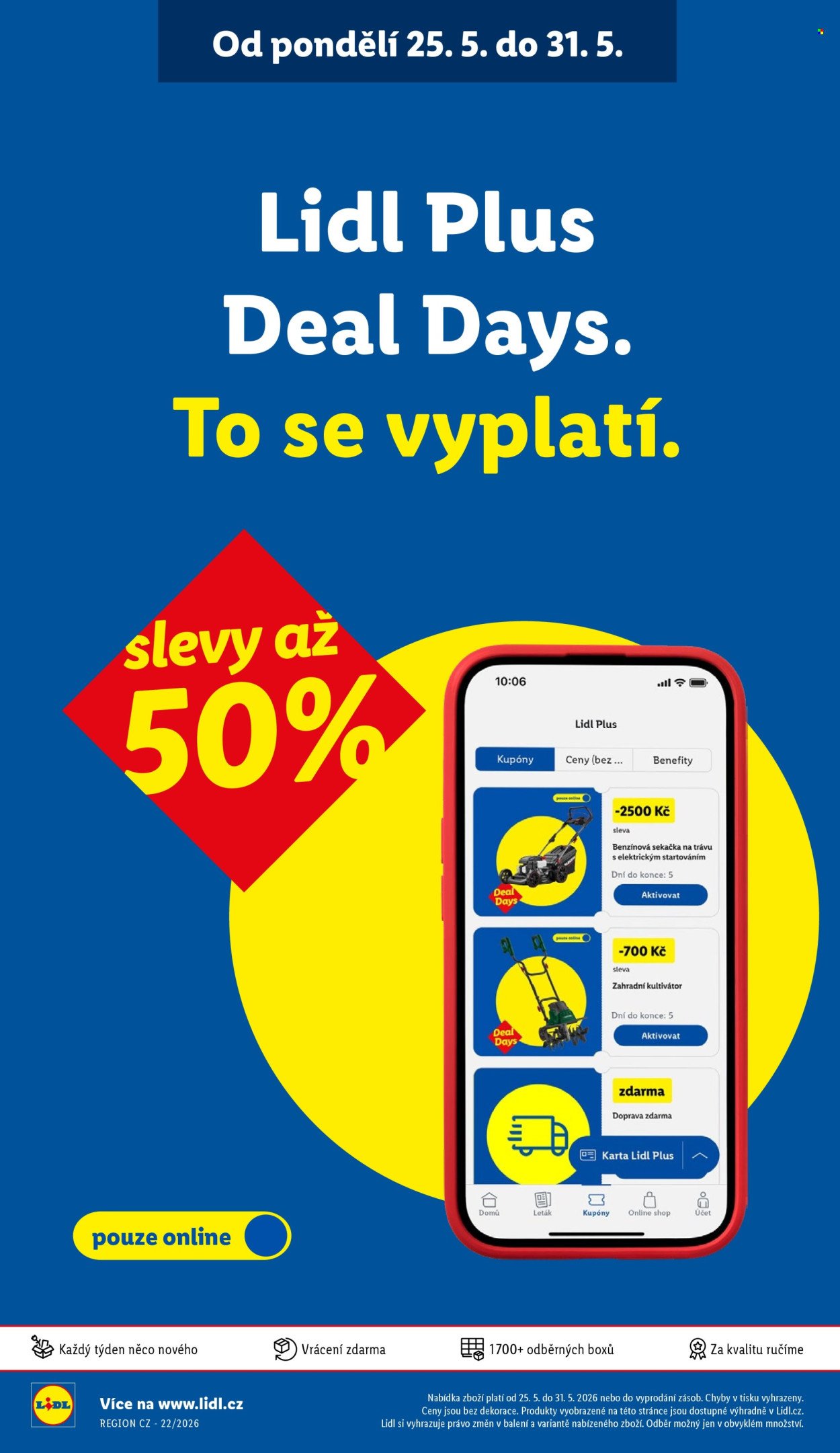LIDL leták - Spotřební zboží (2026-05-25 - 2026-05-31)