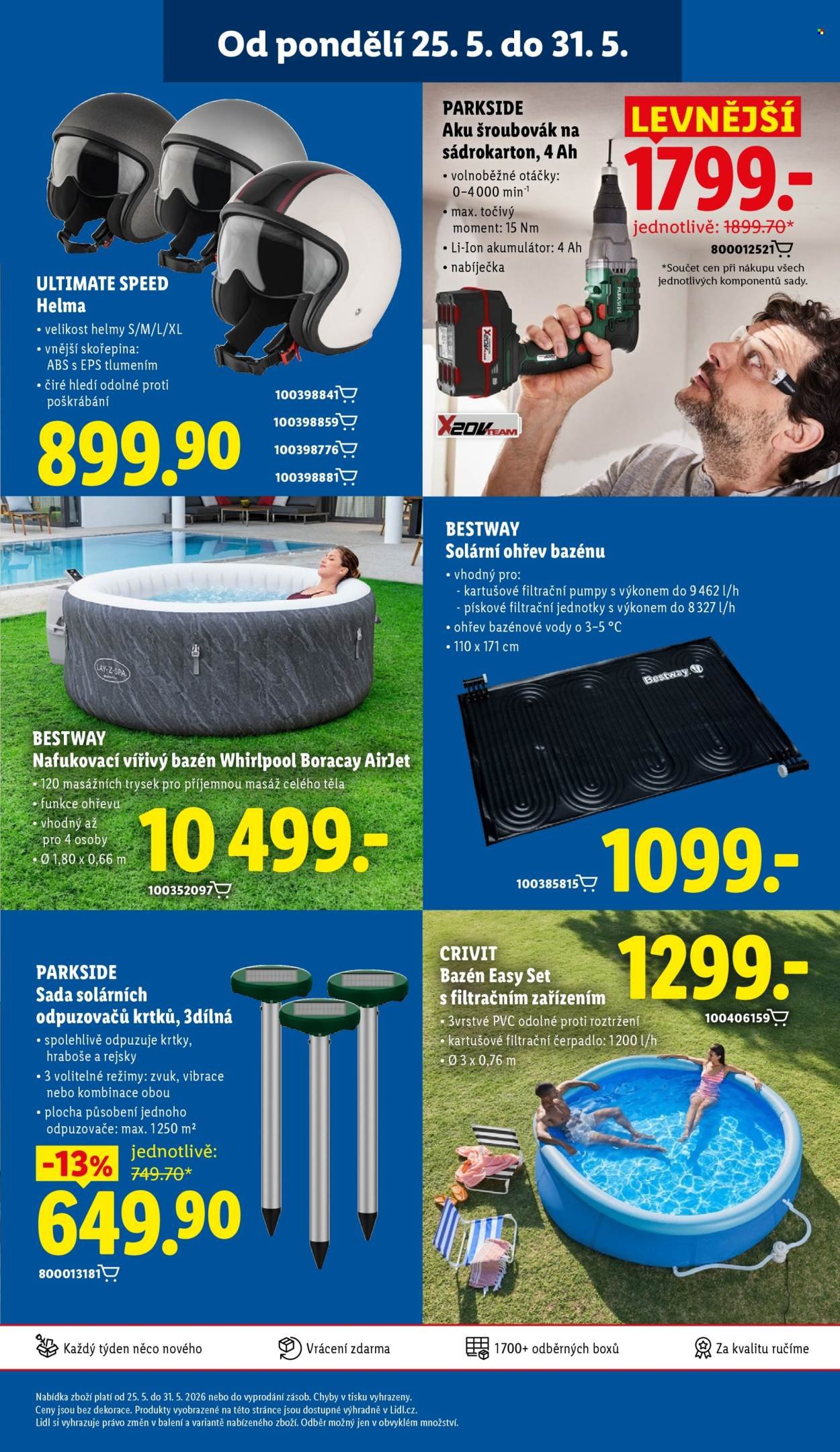 LIDL leták - Spotřební zboží (2026-05-25 - 2026-05-31)