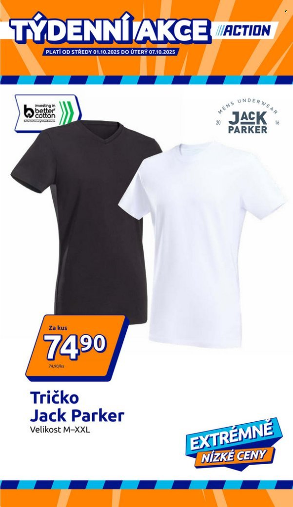 ACTION leták - Od středy 1.10.2025 (2025-10-01 - 2025-10-07)