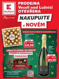 KAUFLAND leták - Nakupujte v novém (2025-12-10 - 2025-12-16)