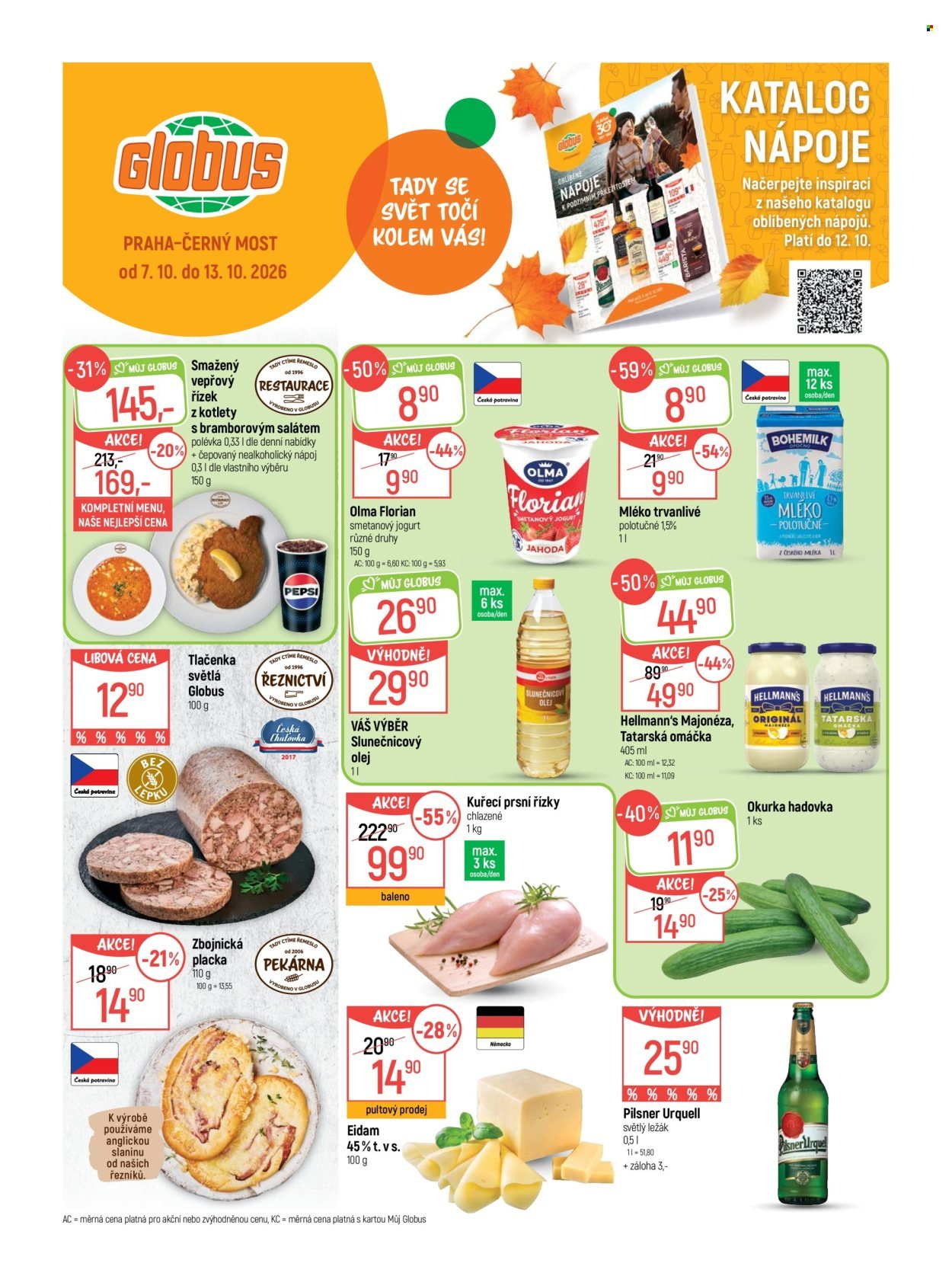GLOBUS leták - Od středy 7.10.2026