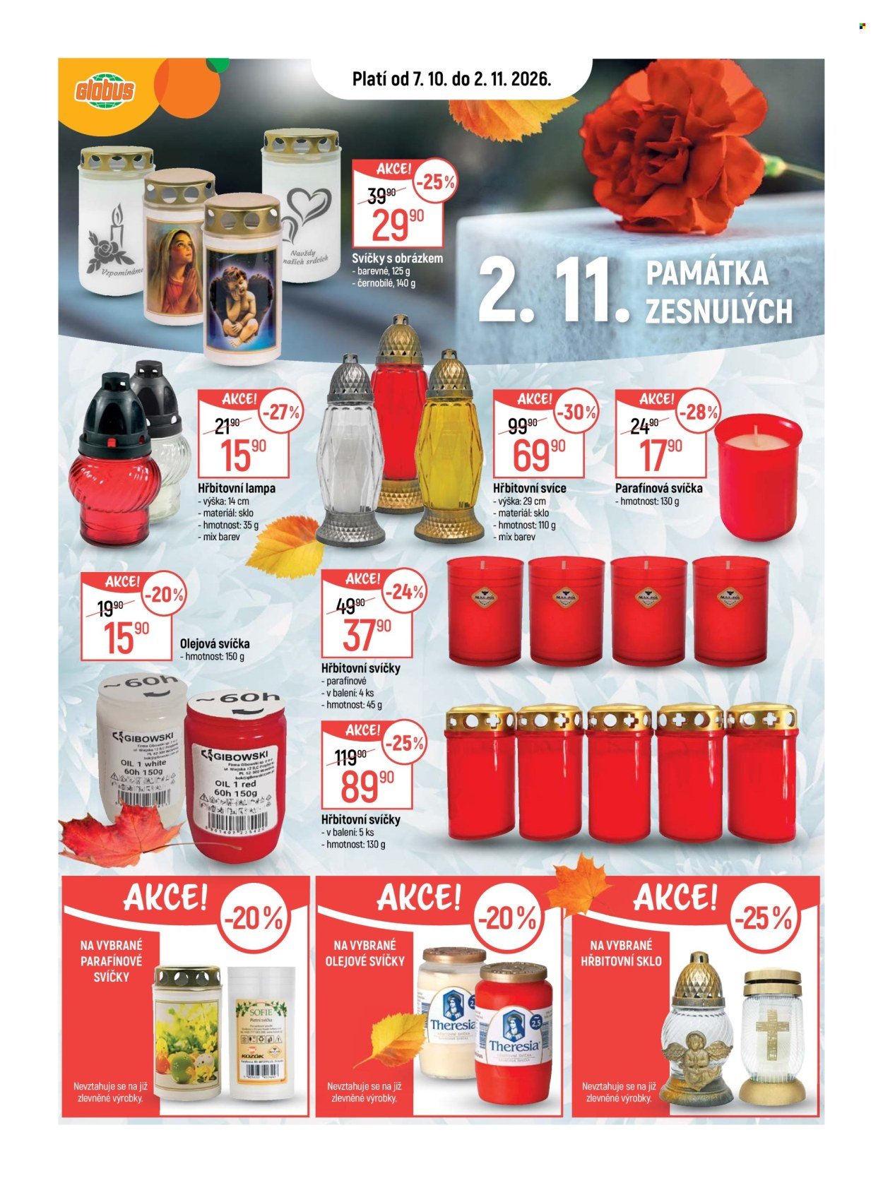 GLOBUS leták - Od středy 7.10.2026