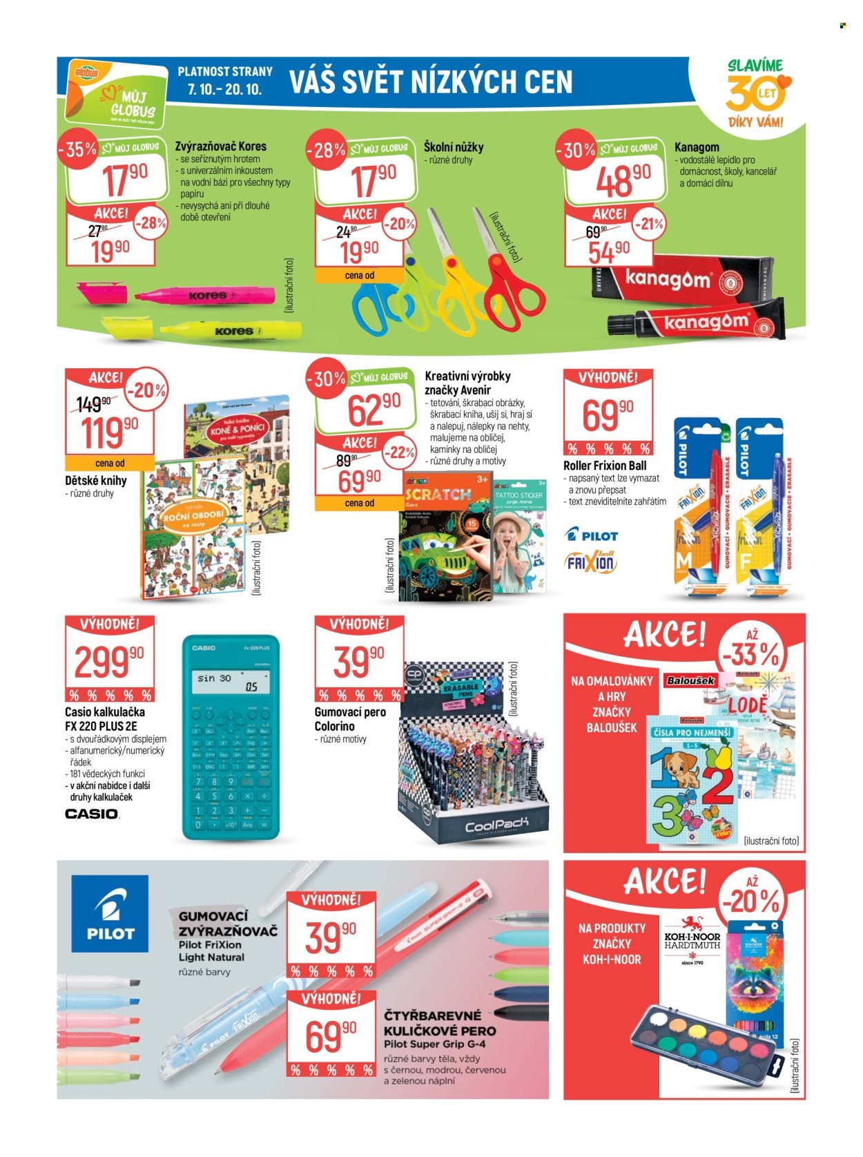 GLOBUS leták - Od středy 7.10.2026
