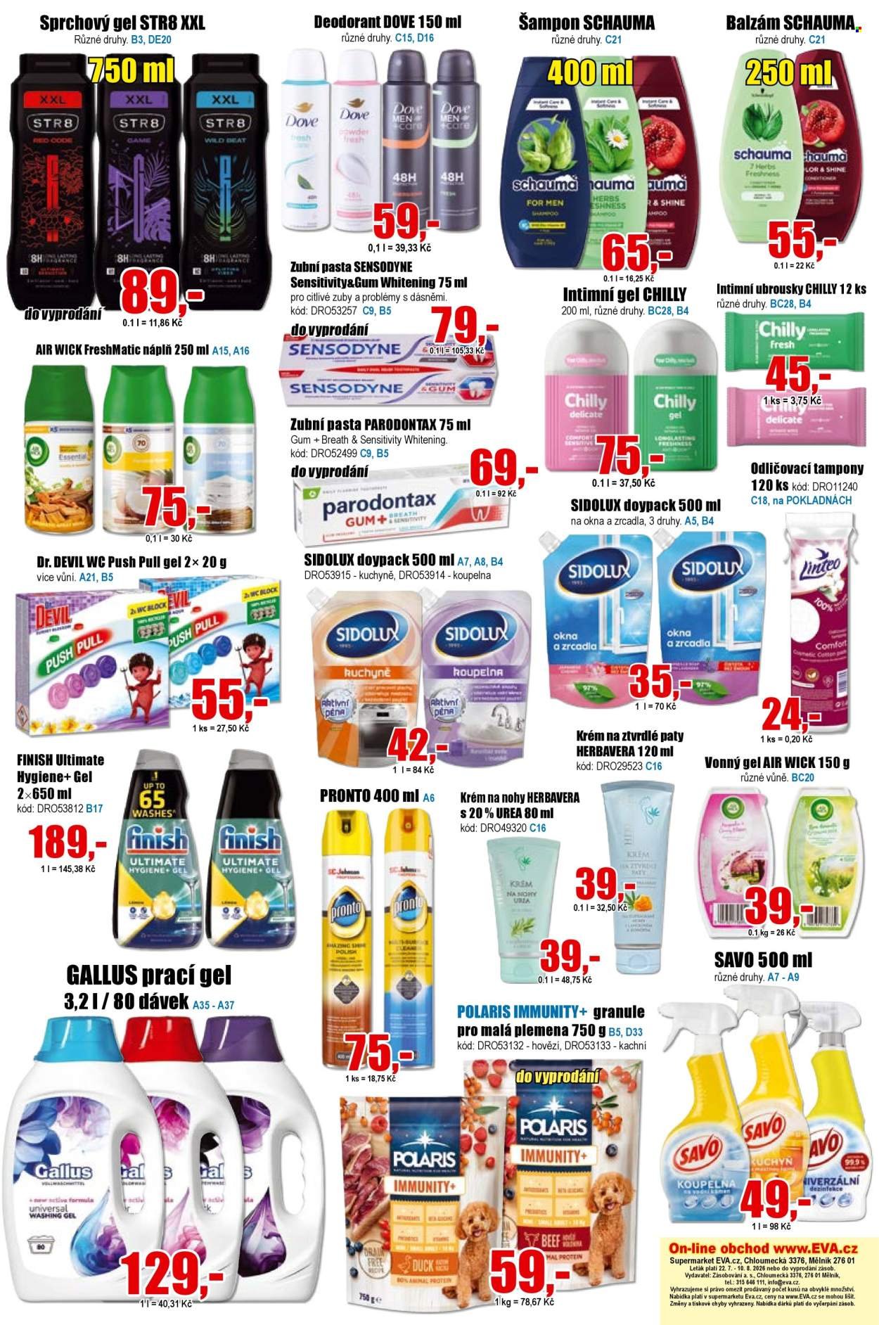 EVA SUPERMARKET leták - Od středy 22.7.2026